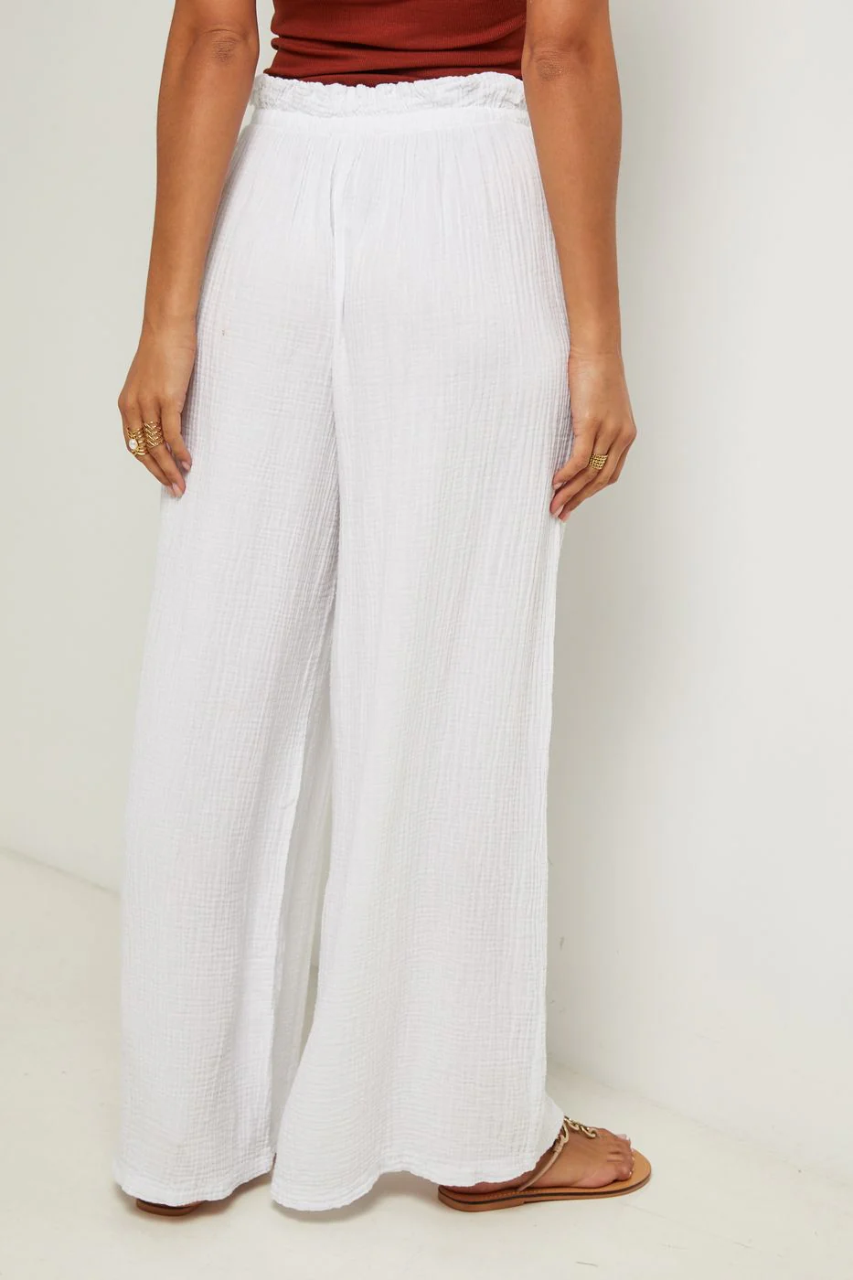 Pantalon - Blanc - Image 2