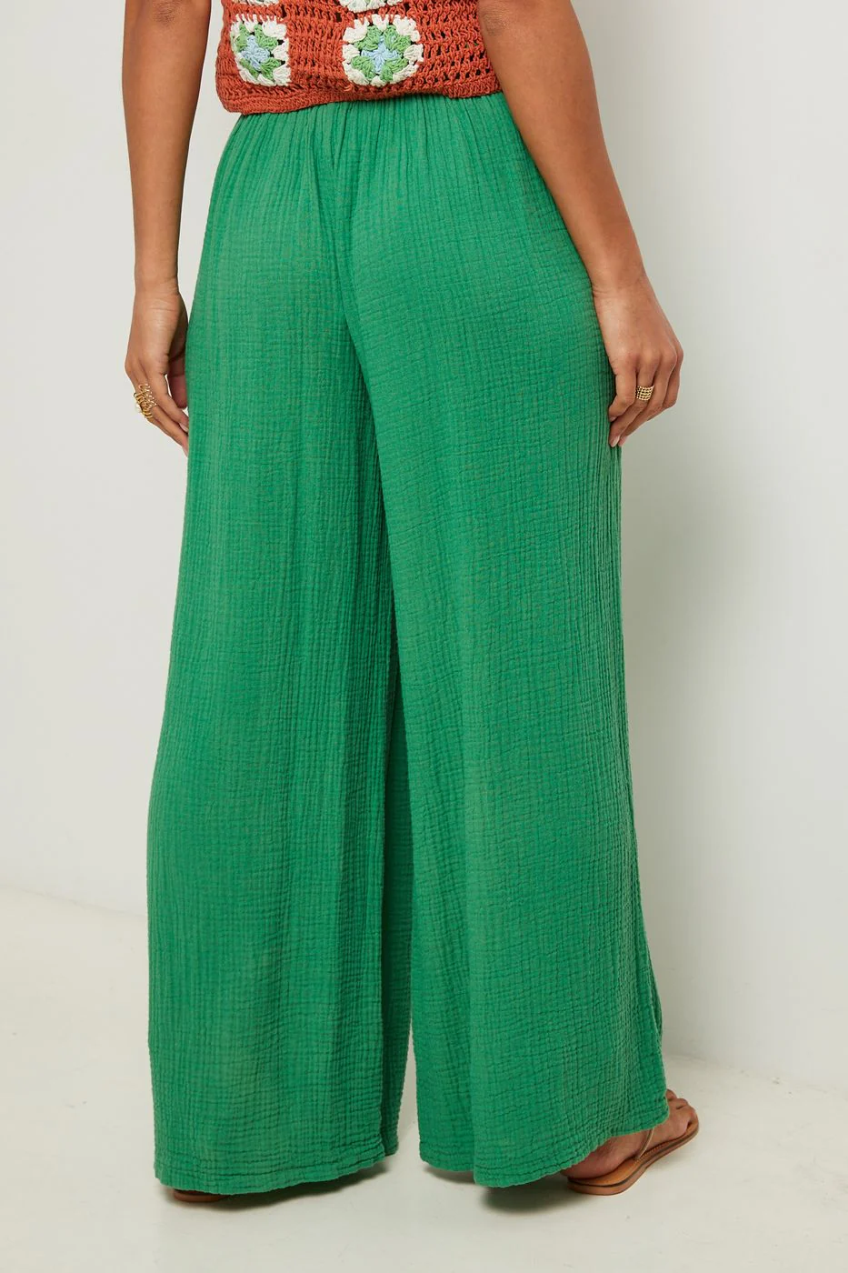 Pantalon - Vert - Image 2