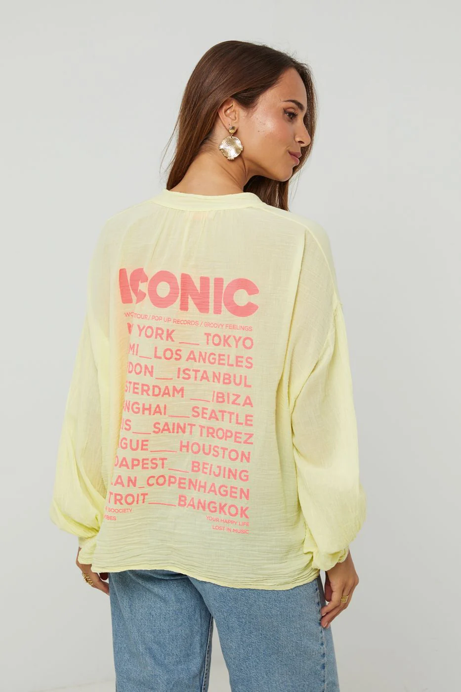 Chemise - Jaune - Image 2