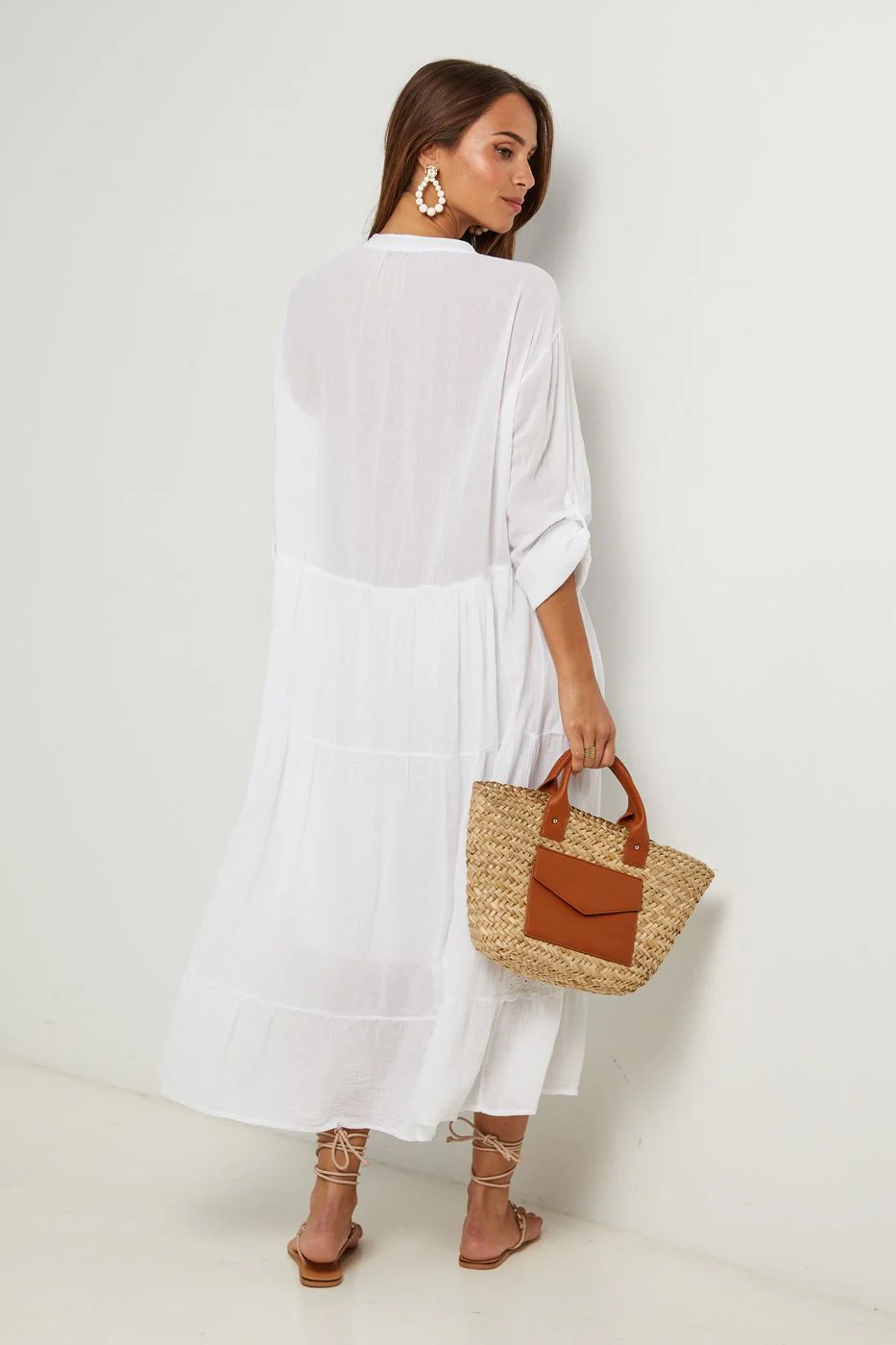 Robe - Blanc - Image 2