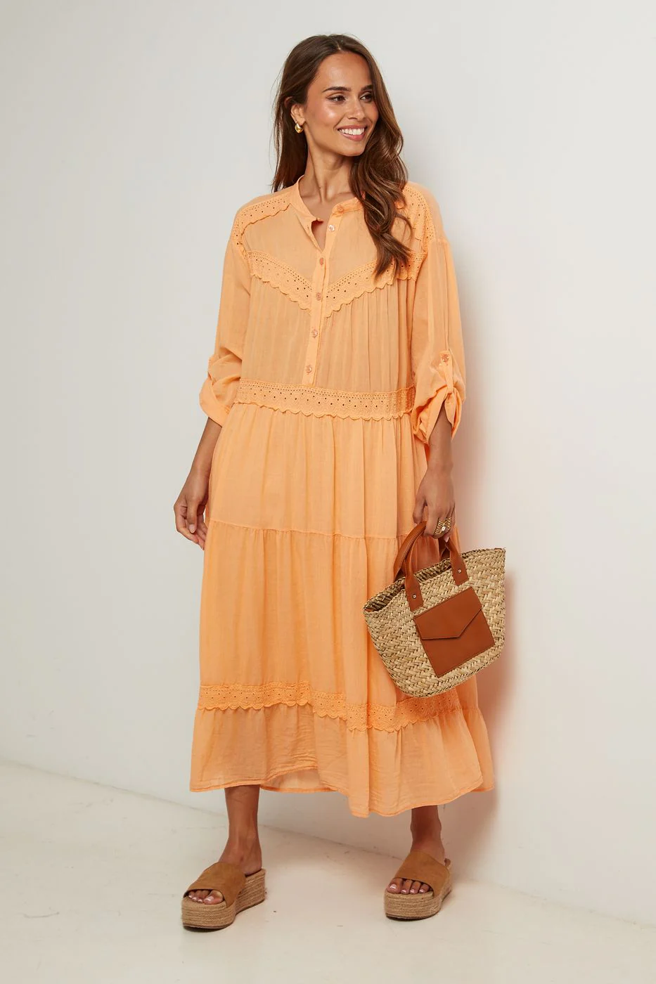 Robe - Saumon - Image 4