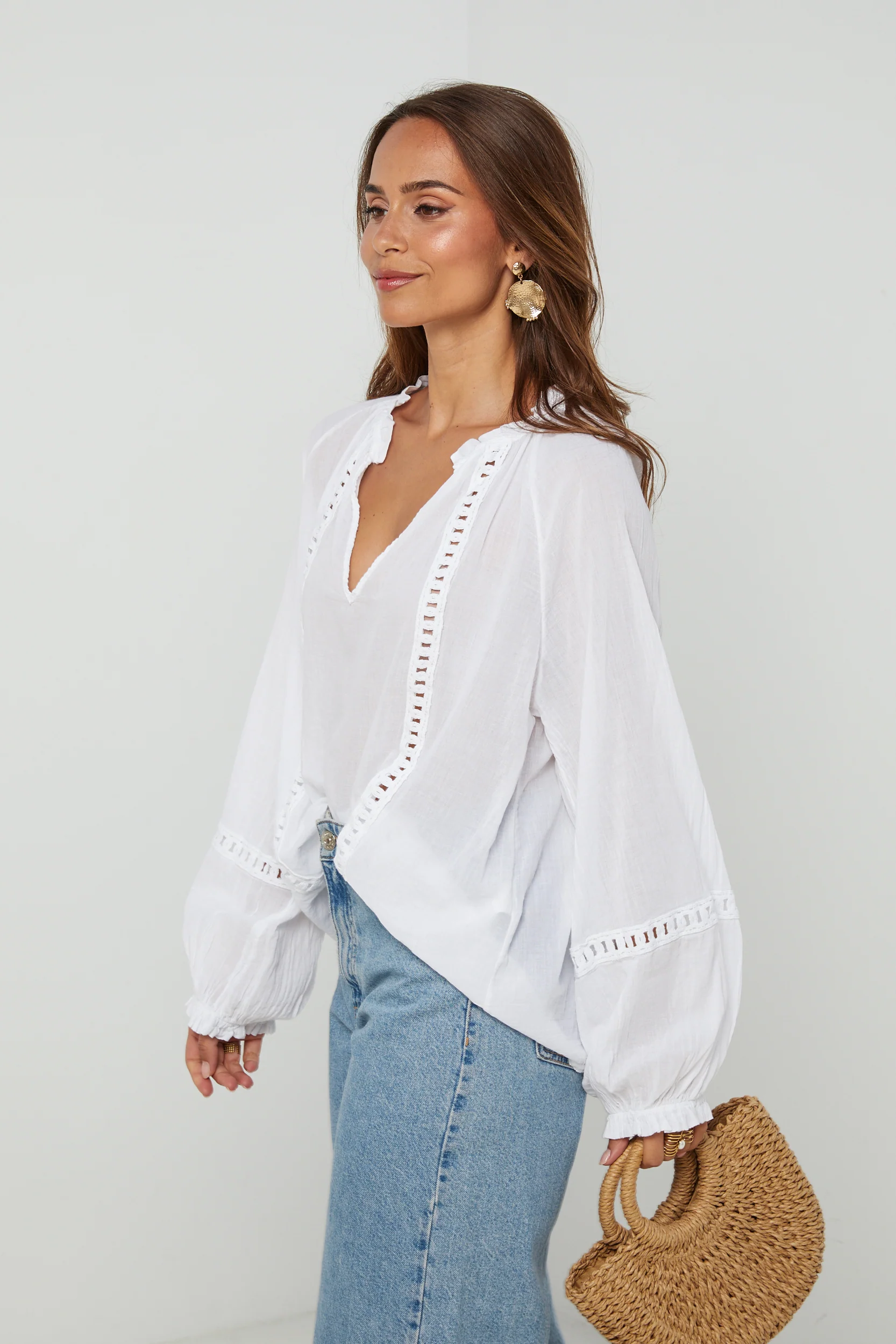Robe - Blanc - Image 4