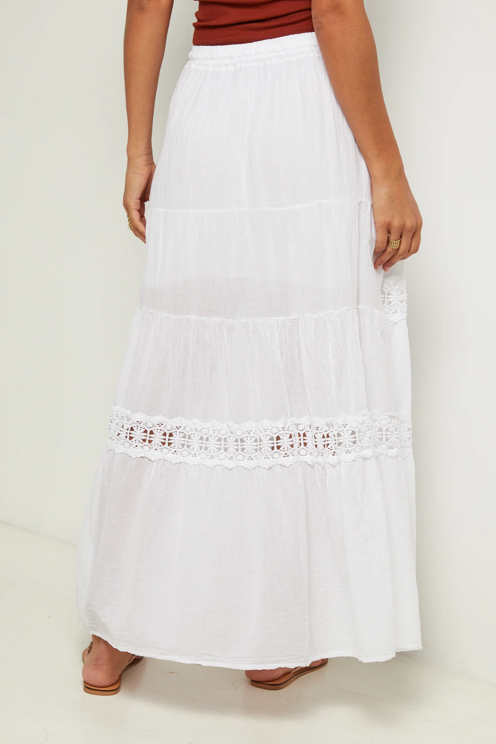 Jupe - Blanc - Image 2
