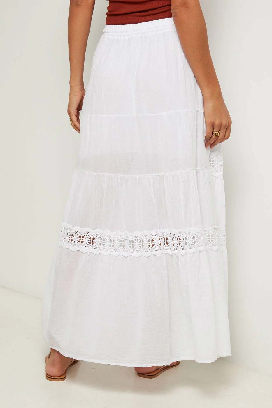 Jupe - Blanc - Image 5