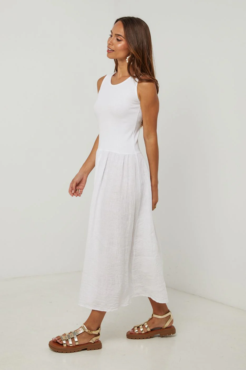 Robe - Blanc - Image 3