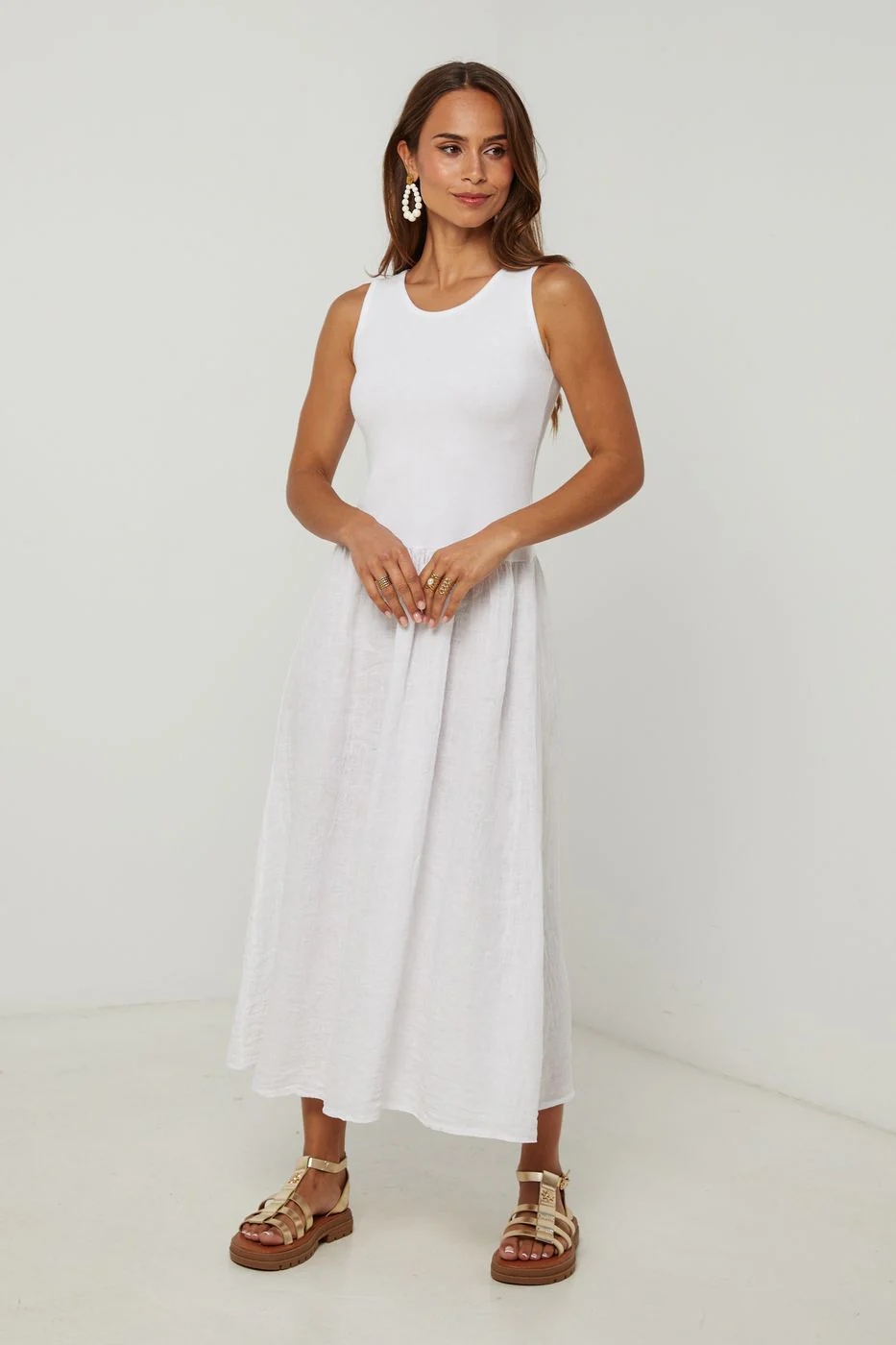 Robe - Blanc - Image 4
