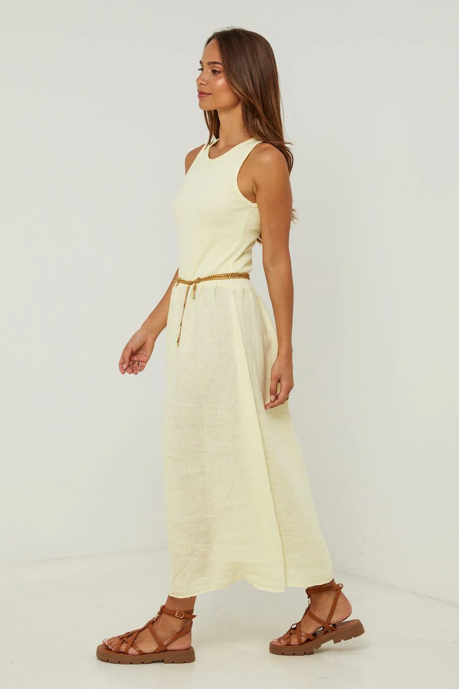 Robe - Jaune - Image 3