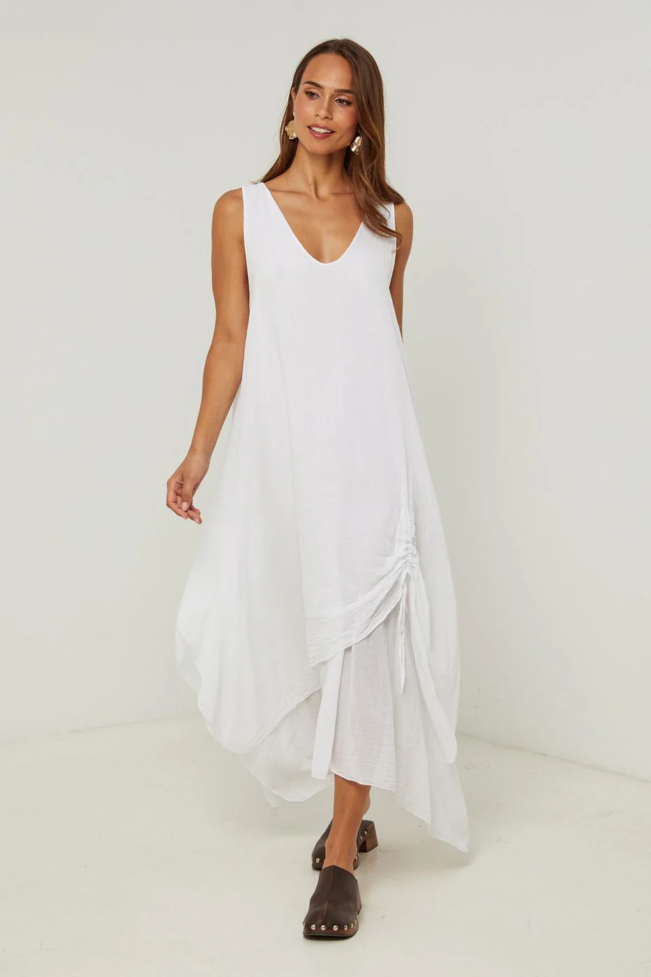 Robe - Blanc - Image 4