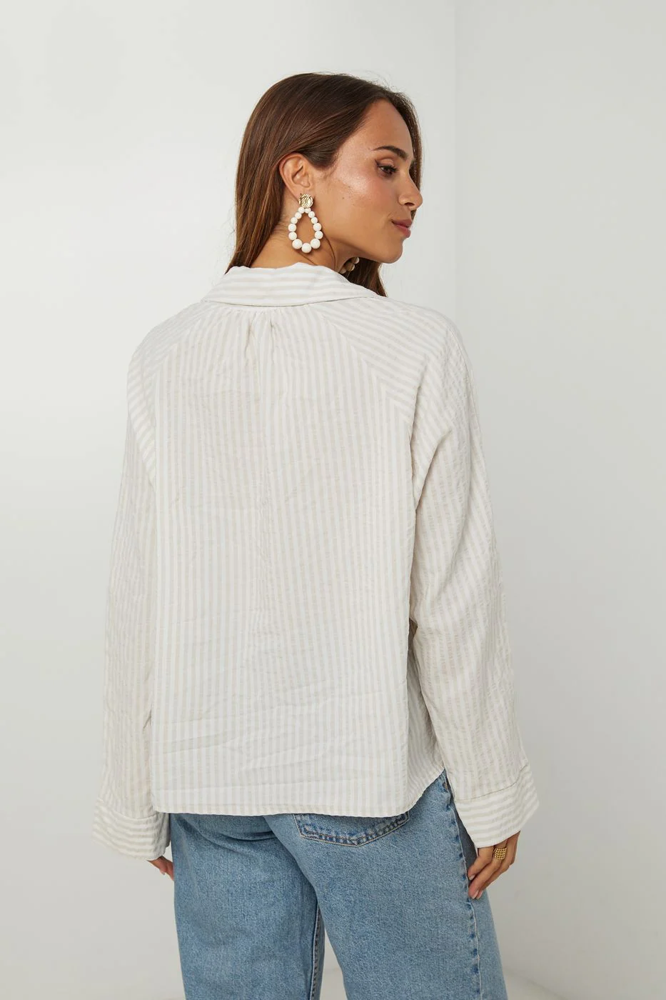 Chemise - Beige - Image 2