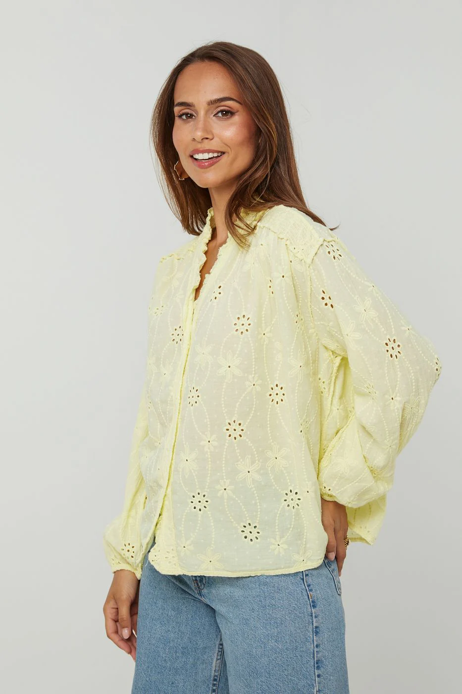 Chemise - Jaune - Image 3