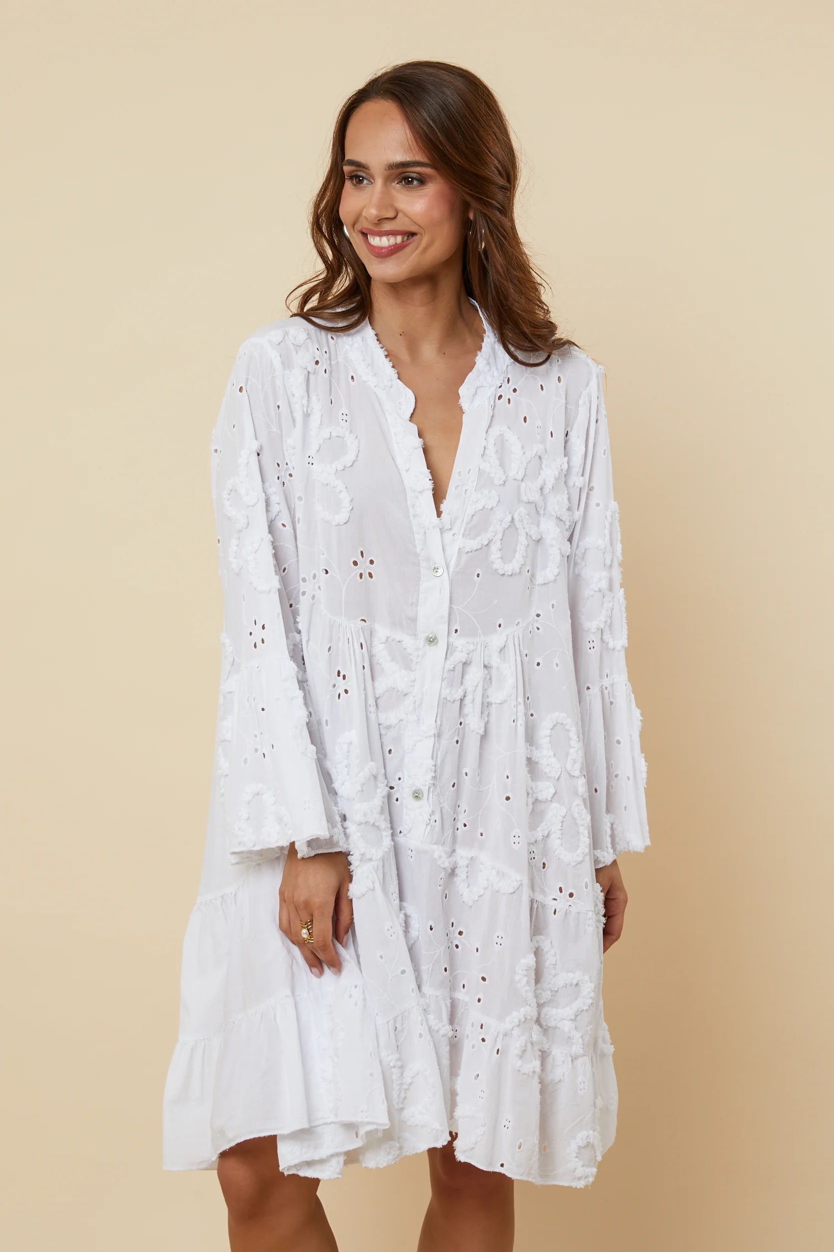 Robe - Blanc - Image 2