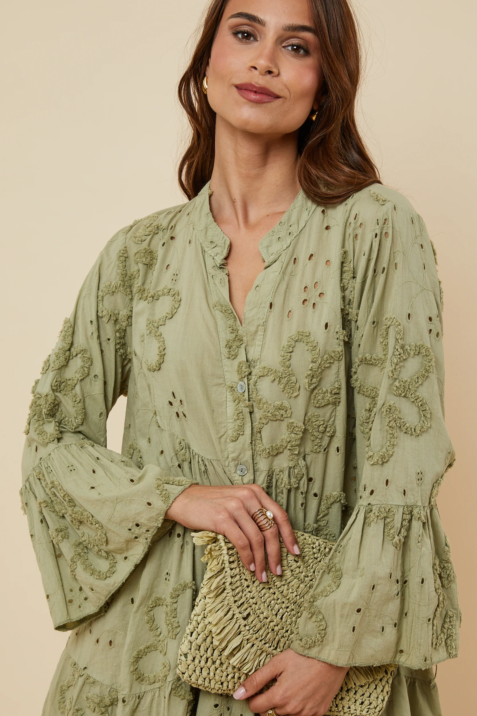 Robe - Kaki - Image 2