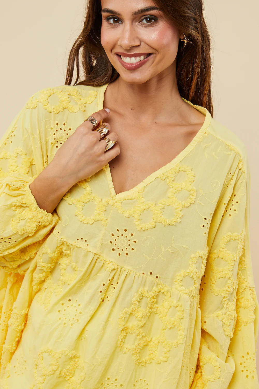 Chemise - Jaune - Image 2