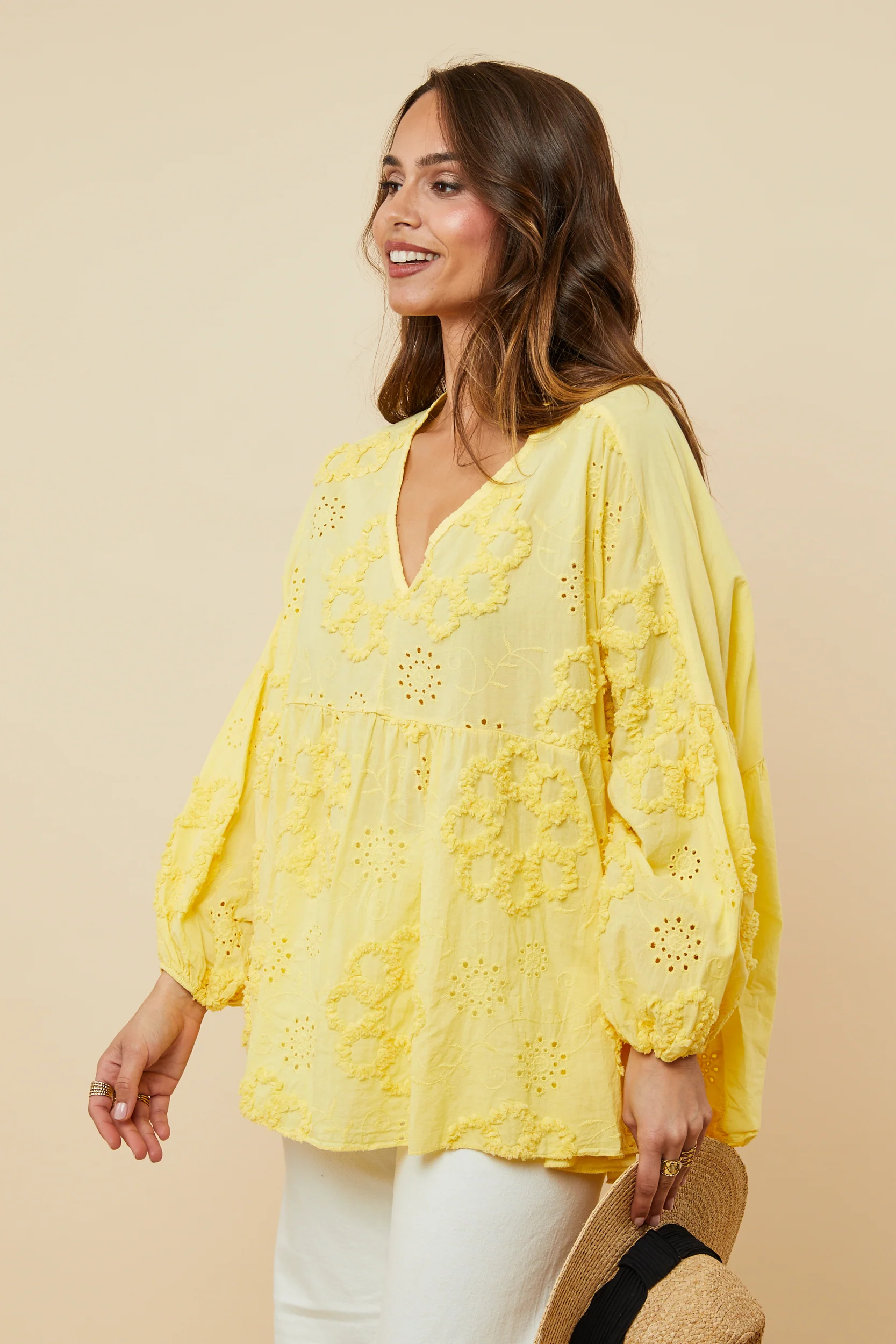 Chemise - Jaune - Image 4