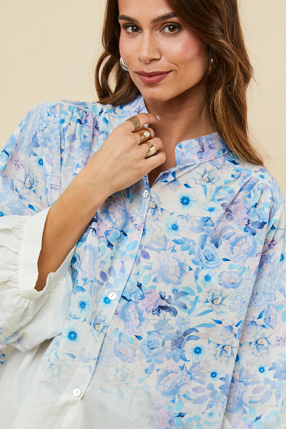 Chemise - Bleu - Image 2