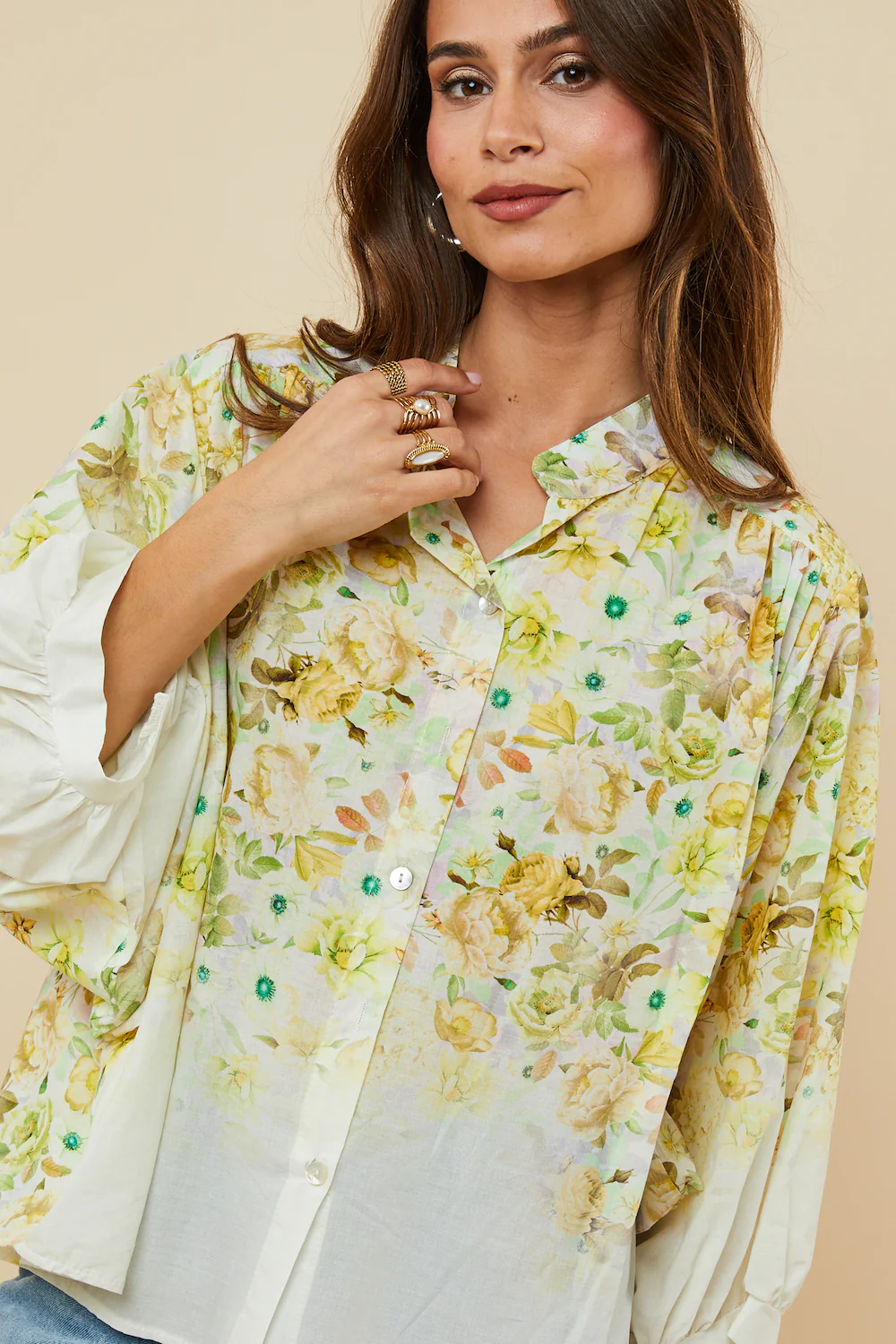 Chemise - Jaune - Image 2