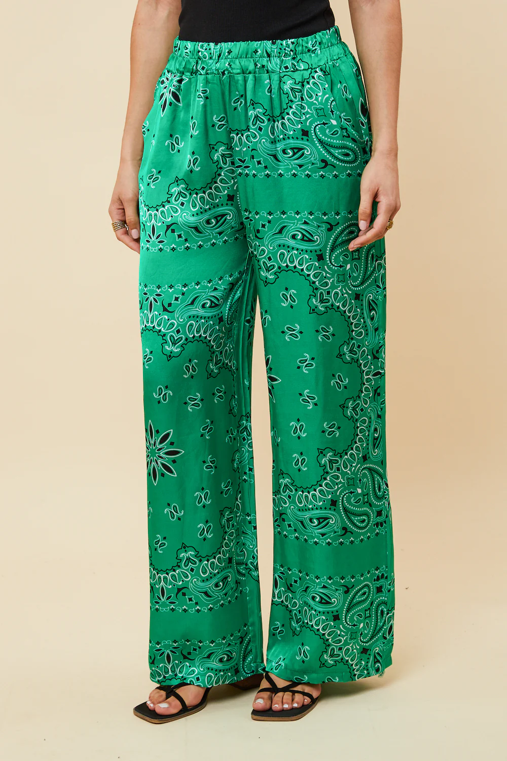 Pantalon - Vert - Image 3