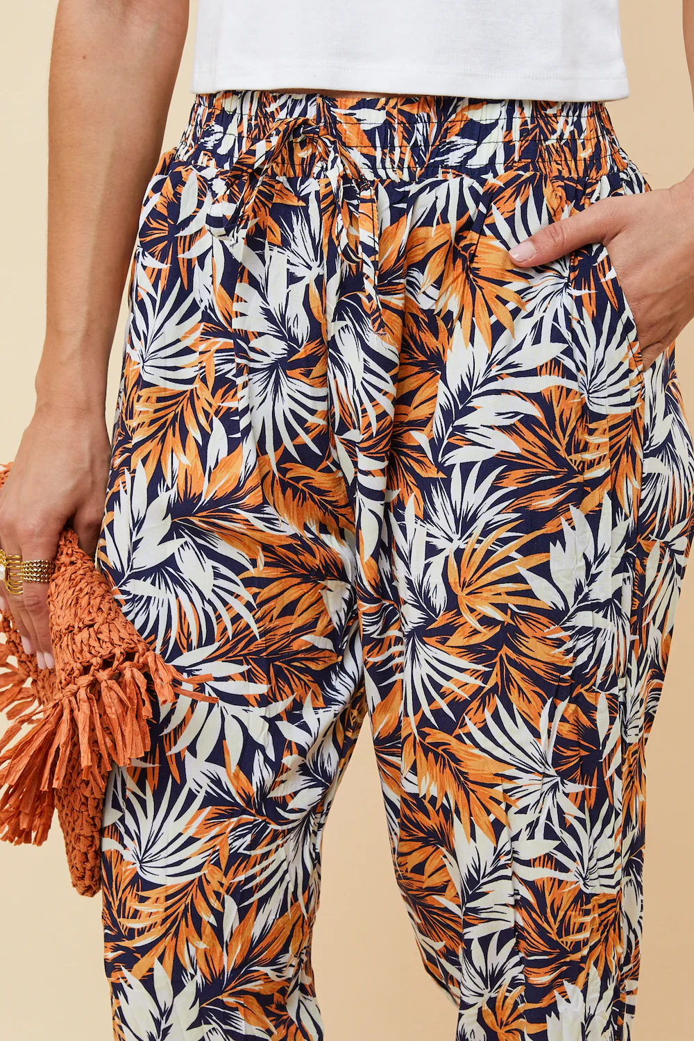 Pantalon - Camel - Image 5