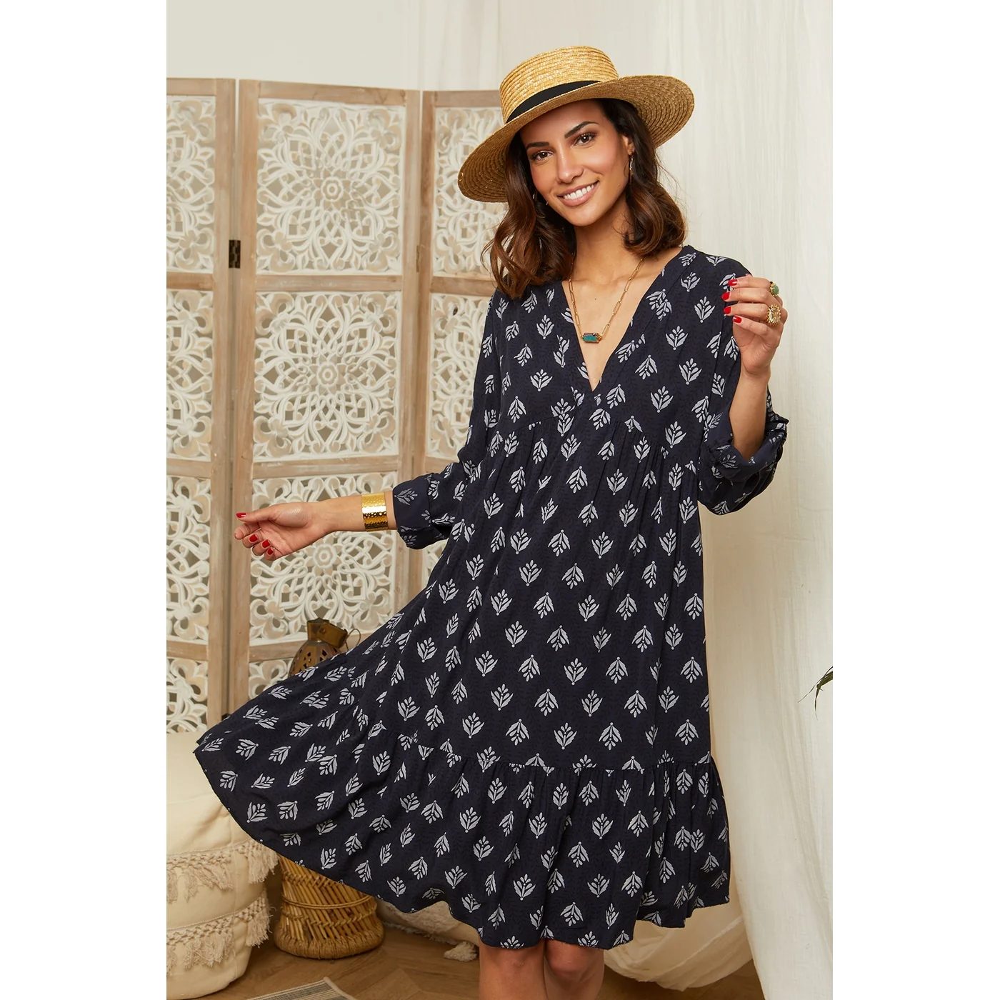 Robe - Marine - Image 2