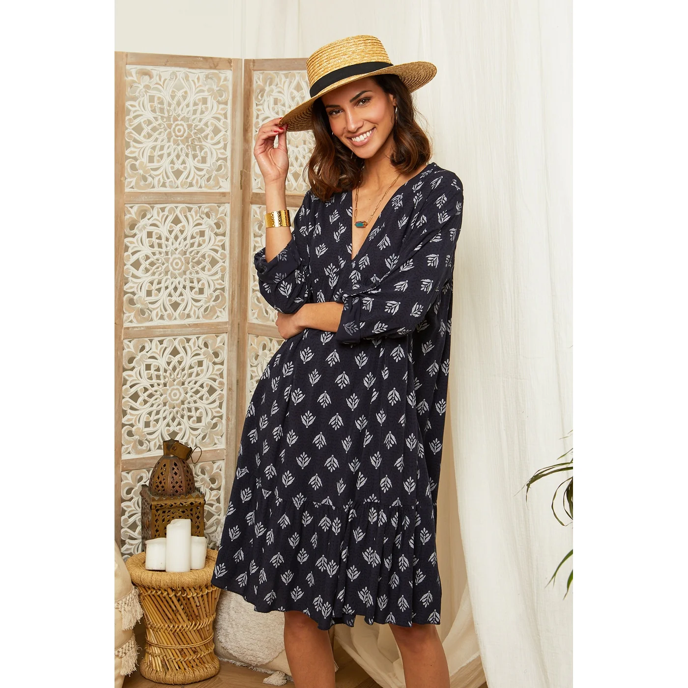 Robe - Marine - Image 3