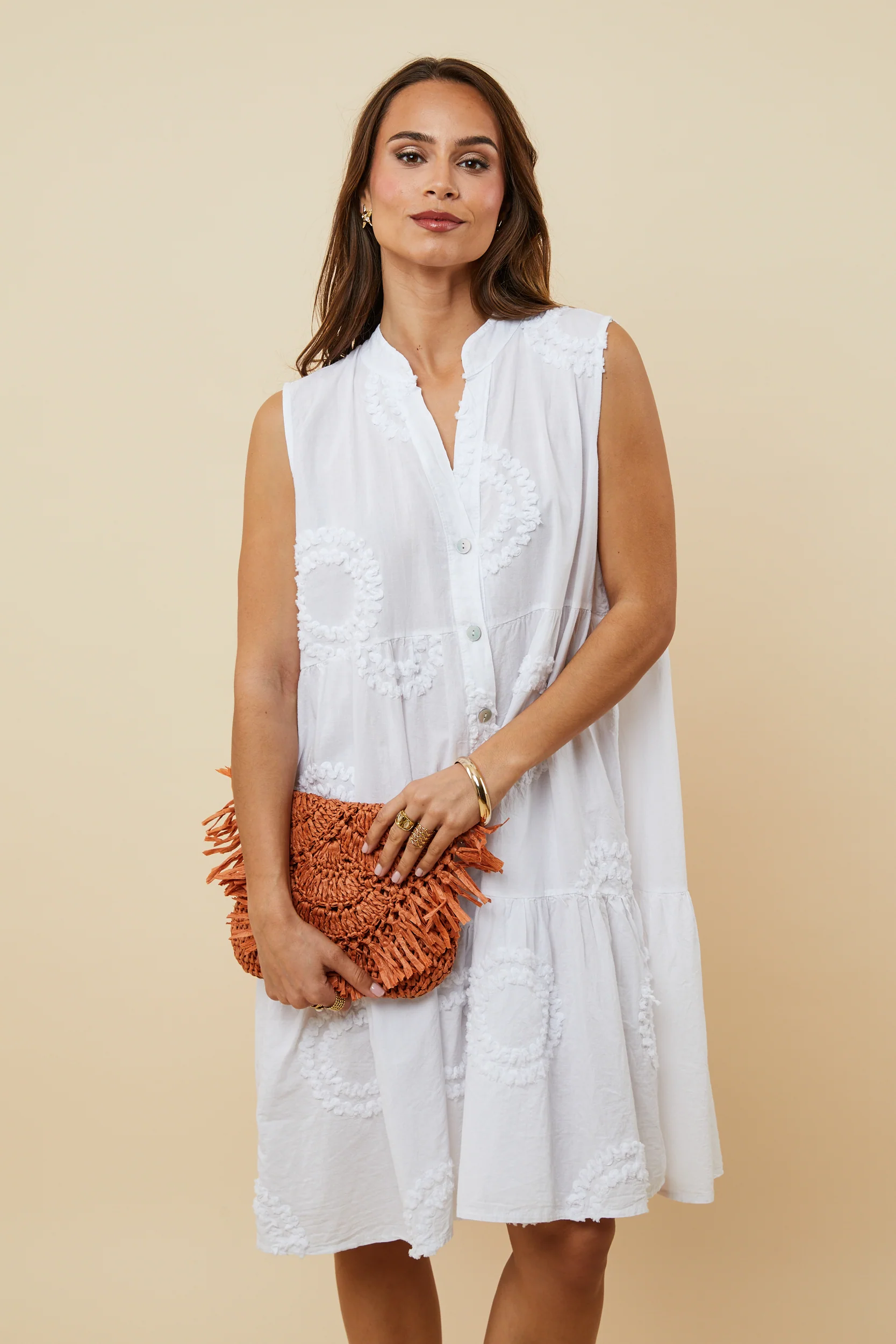 Robe - Blanc - Image 5