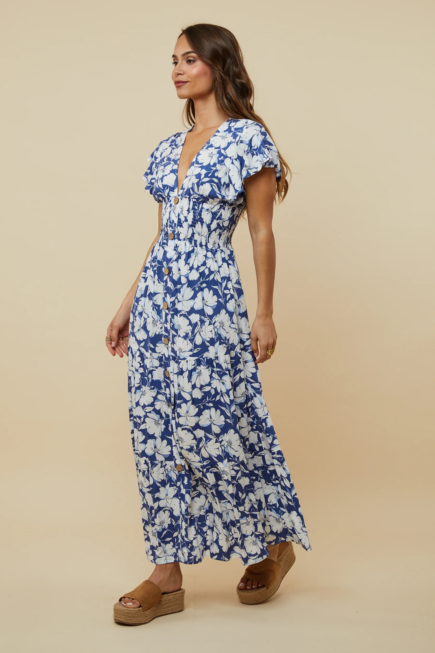 Robe - Bleu - Image 4
