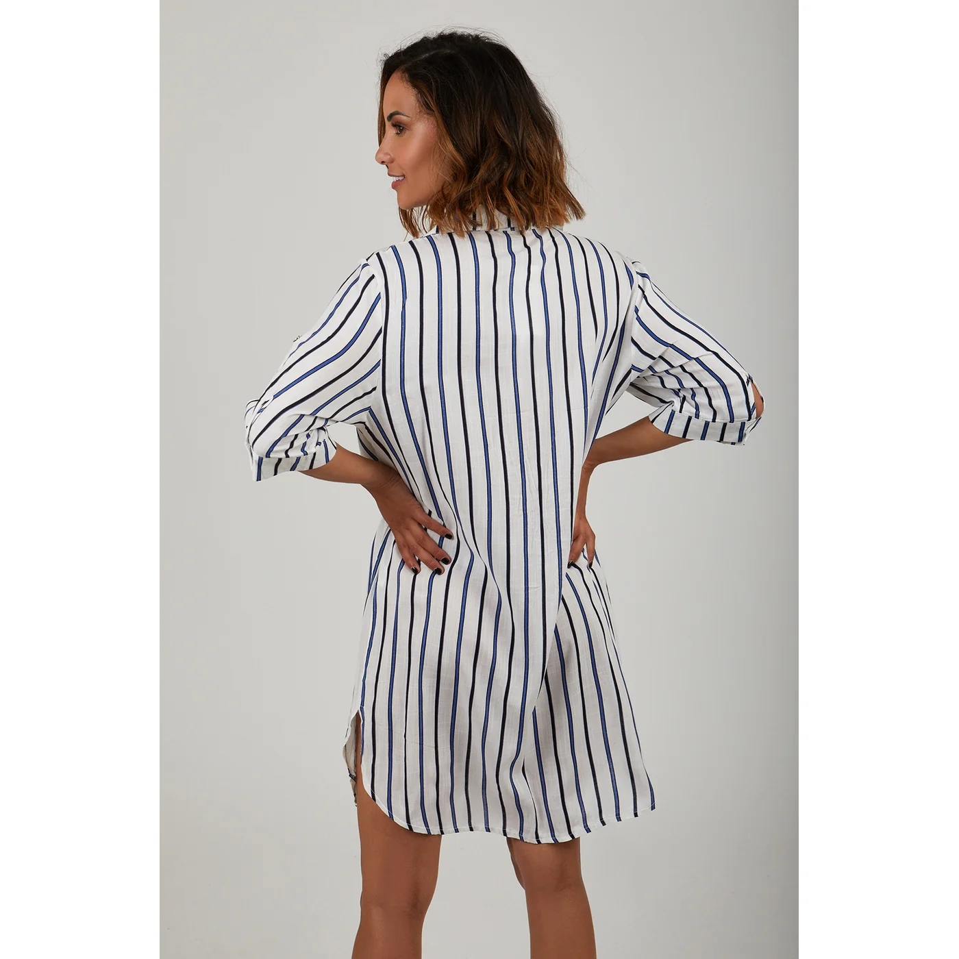 Robe - Bleu - Image 4