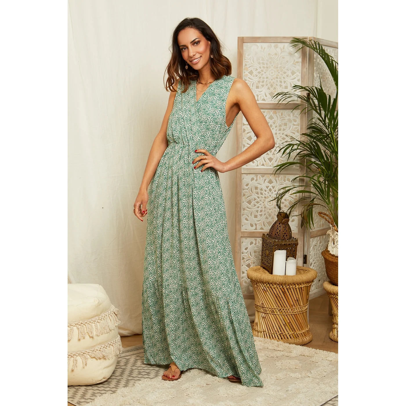 Robe - Vert - Image 2
