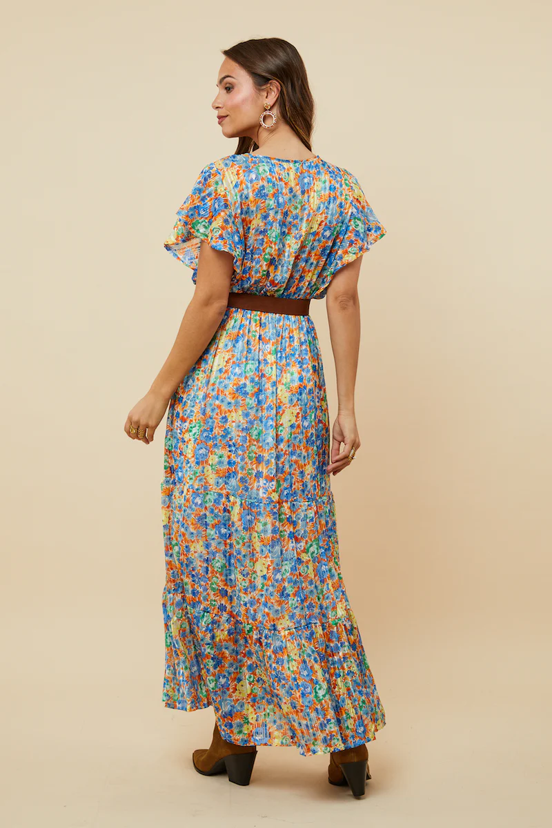 Robe - Bleu Orange - Image 3
