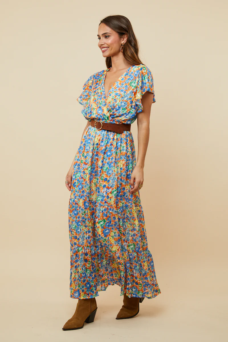 Robe - Bleu Orange - Image 4
