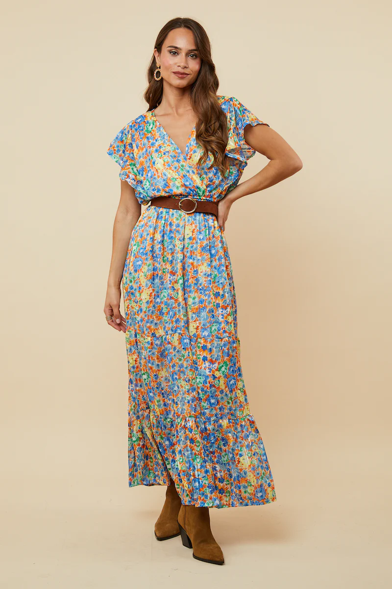 Robe - Bleu Orange - Image 5