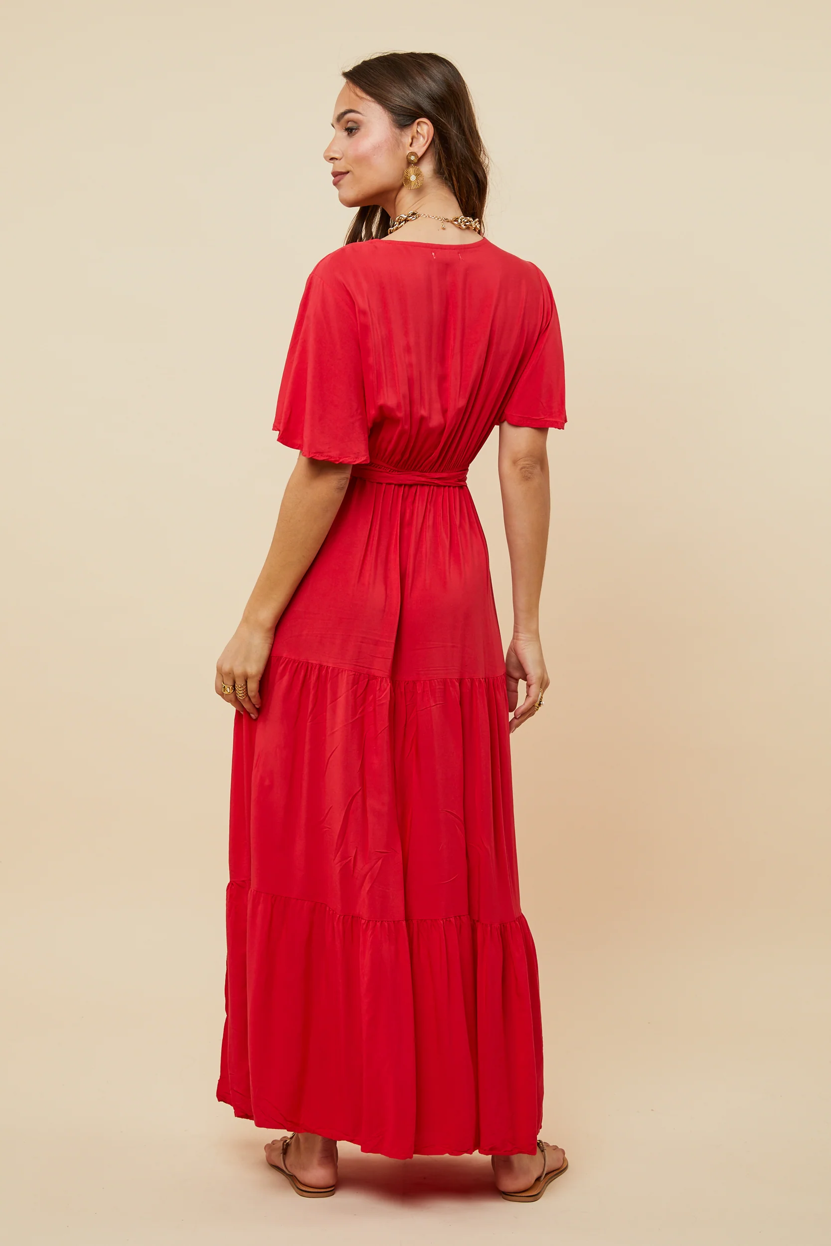 Robe - Rouge - Image 3