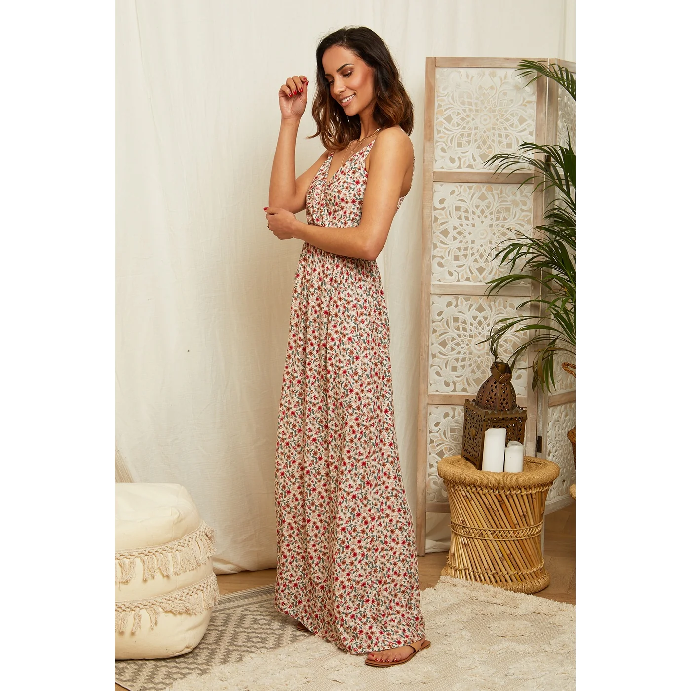 Robe - Ecru - Image 2