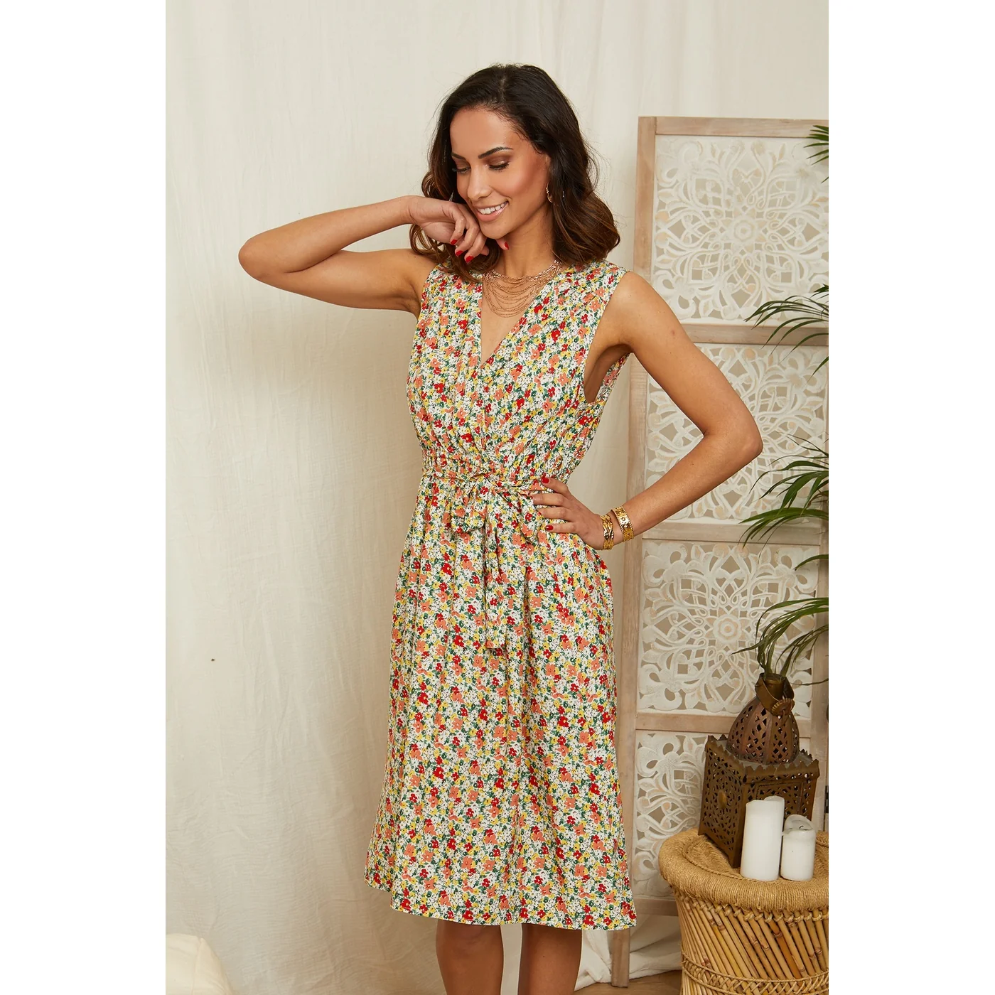 Robe - Jaune - Image 3
