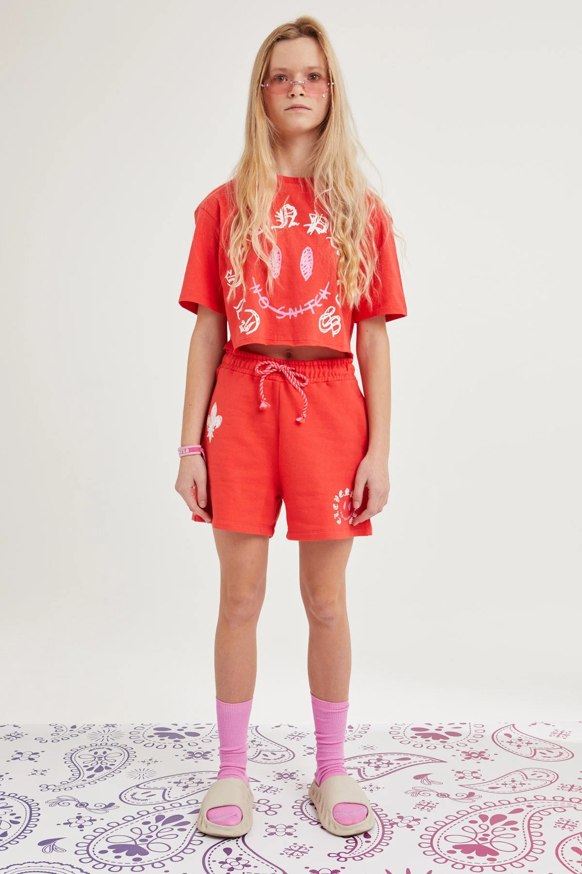 T-Shirt Latina - Rouge Poppy - Image 2