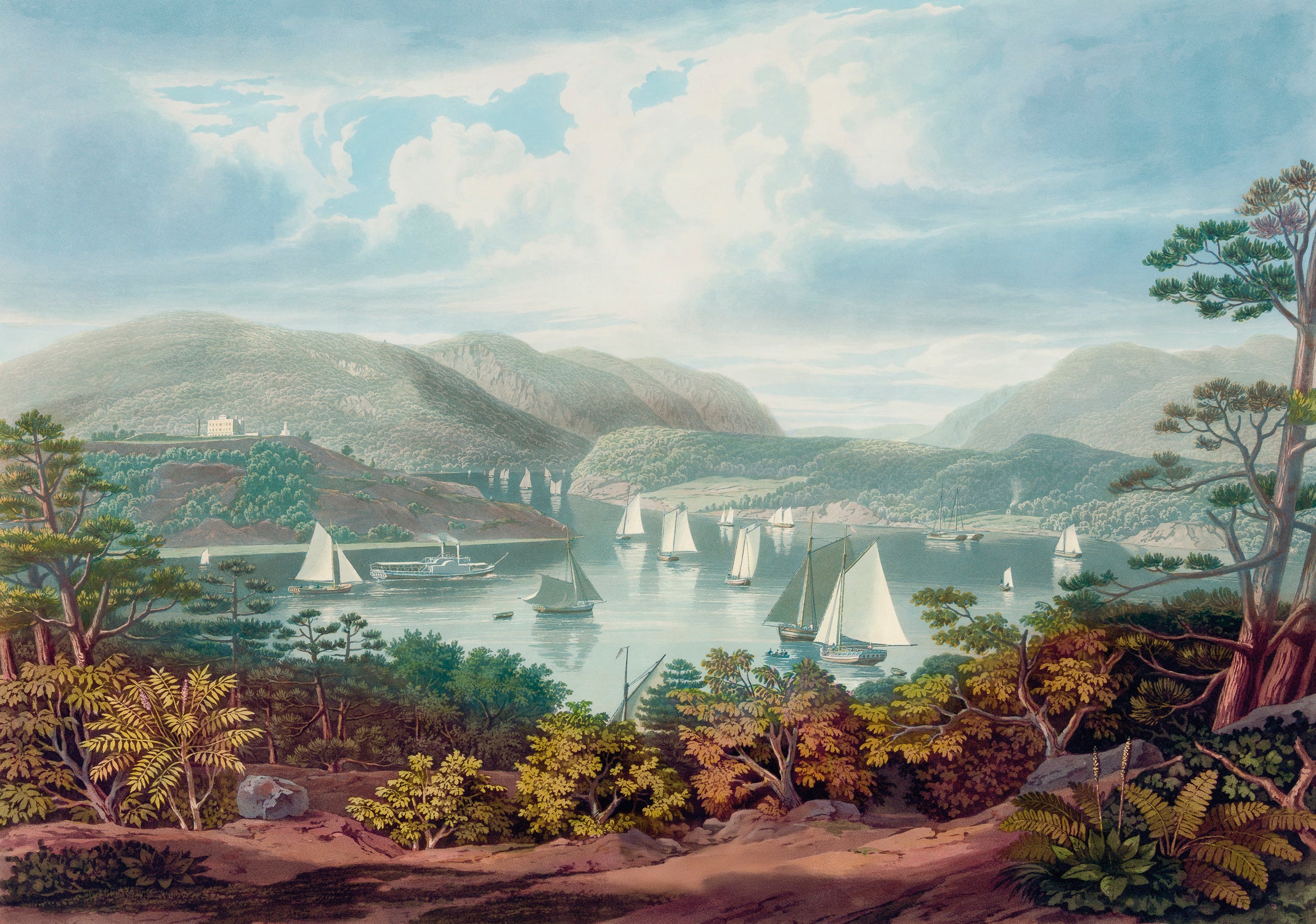 Papier Peint Panoramique Hudson River - Multicolore - Image 5