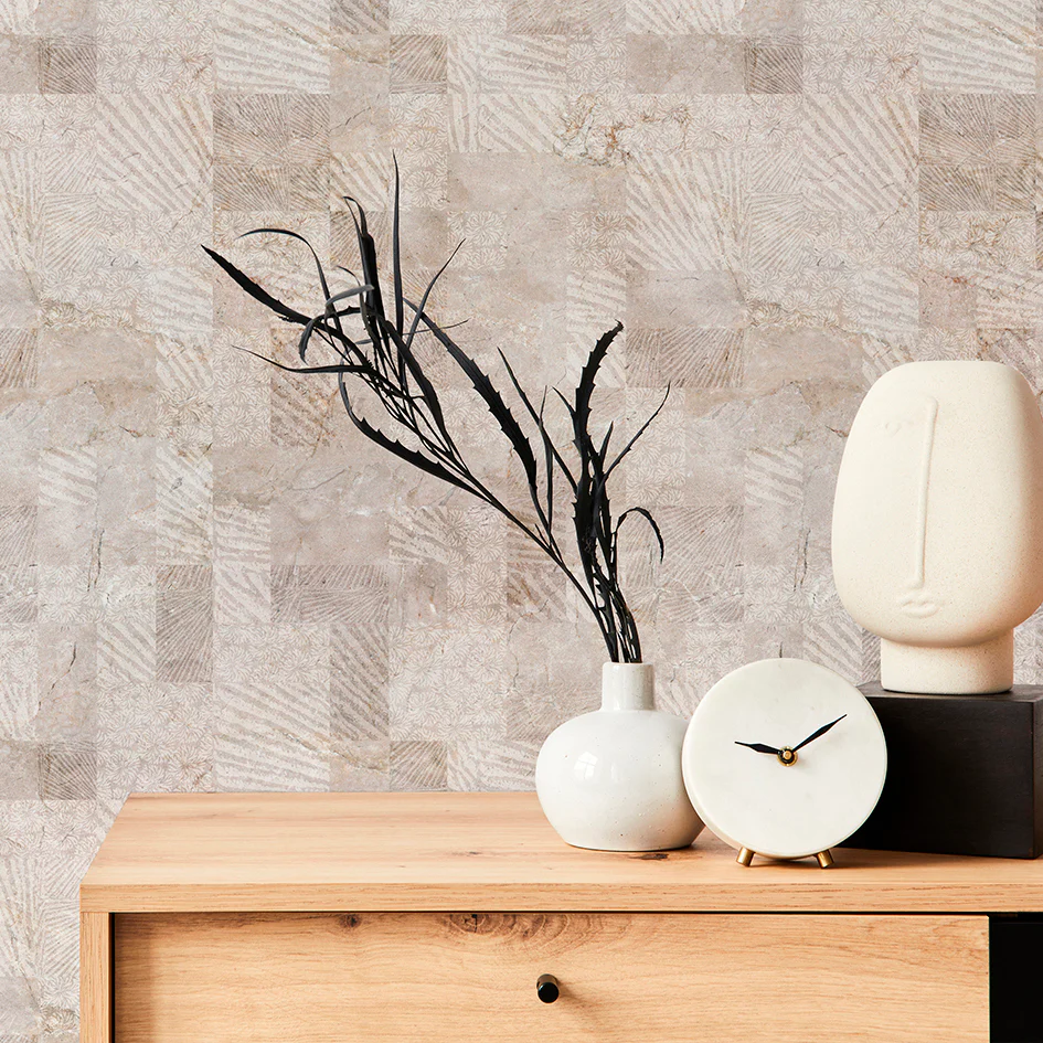 Papier Peint Panoramique Silice - Beige - Image 3