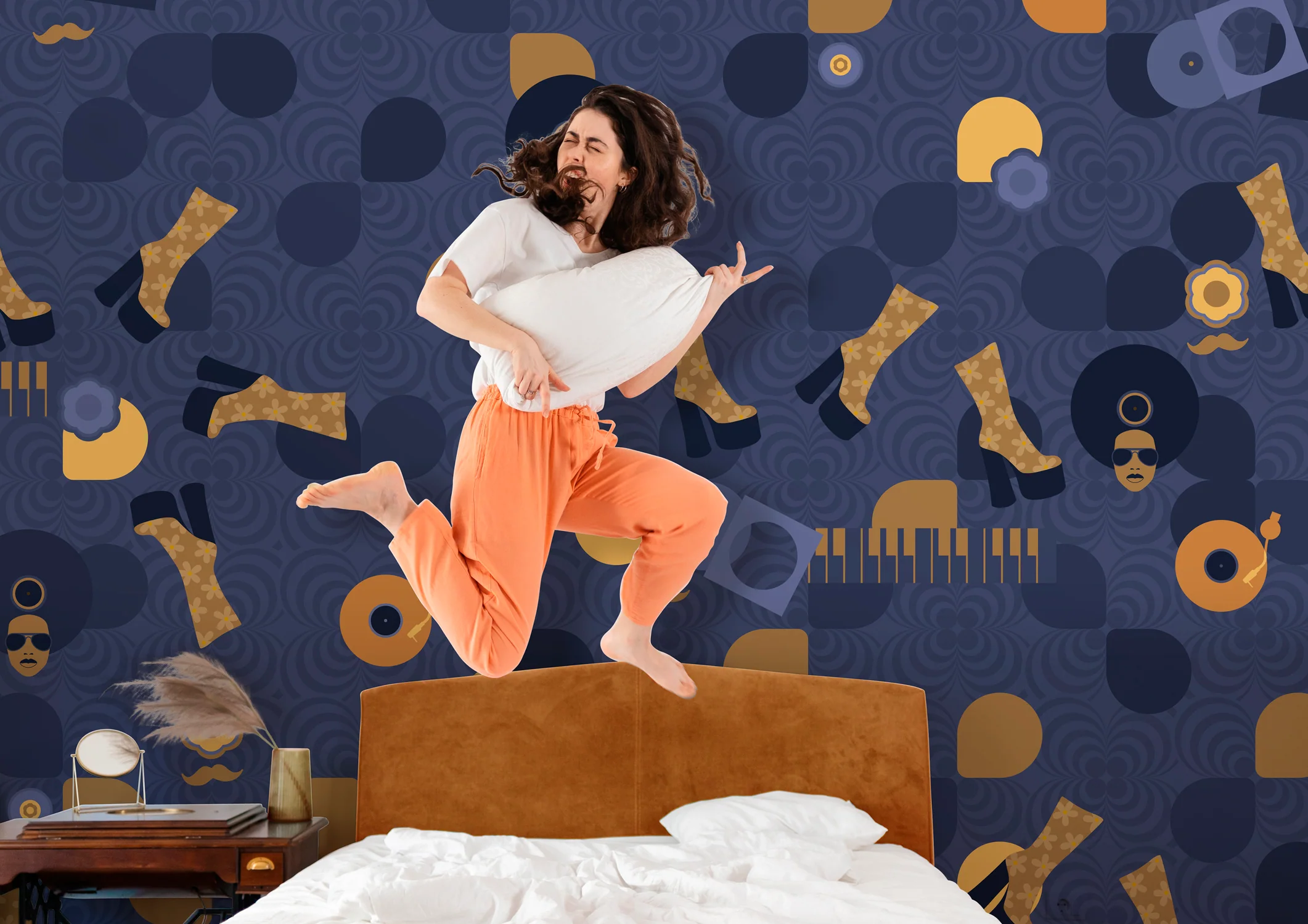 Papier Peint Panoramique Studio 54 - Night Fever - Multicolore - Image 4