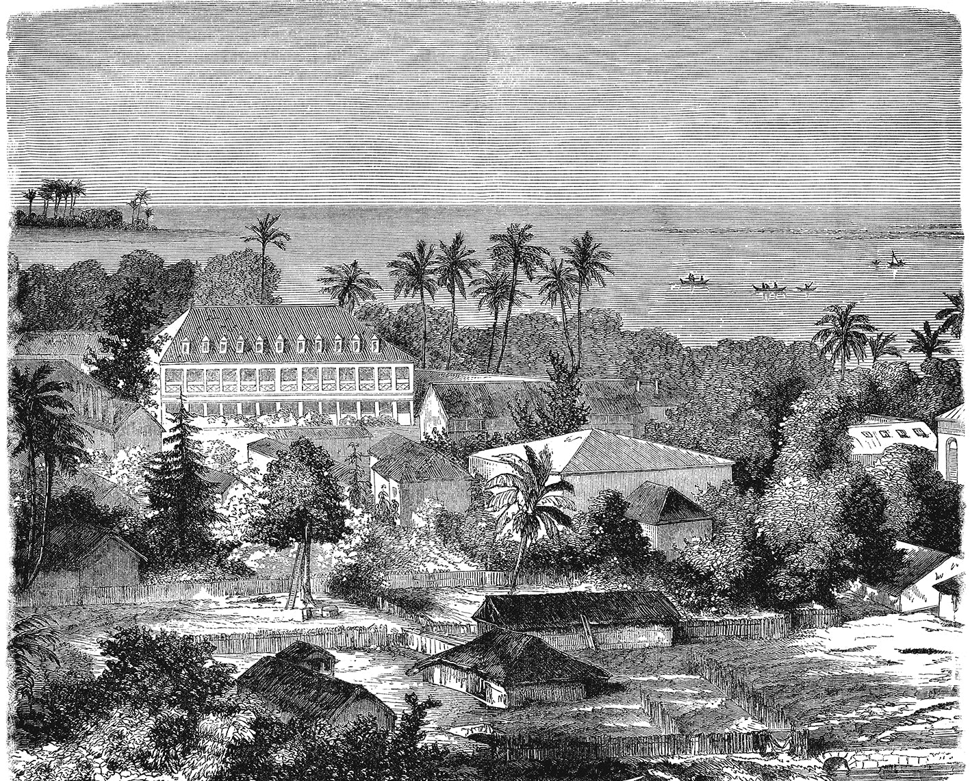 Papier Peint Panoramique Maimiti- Noir - Image 4
