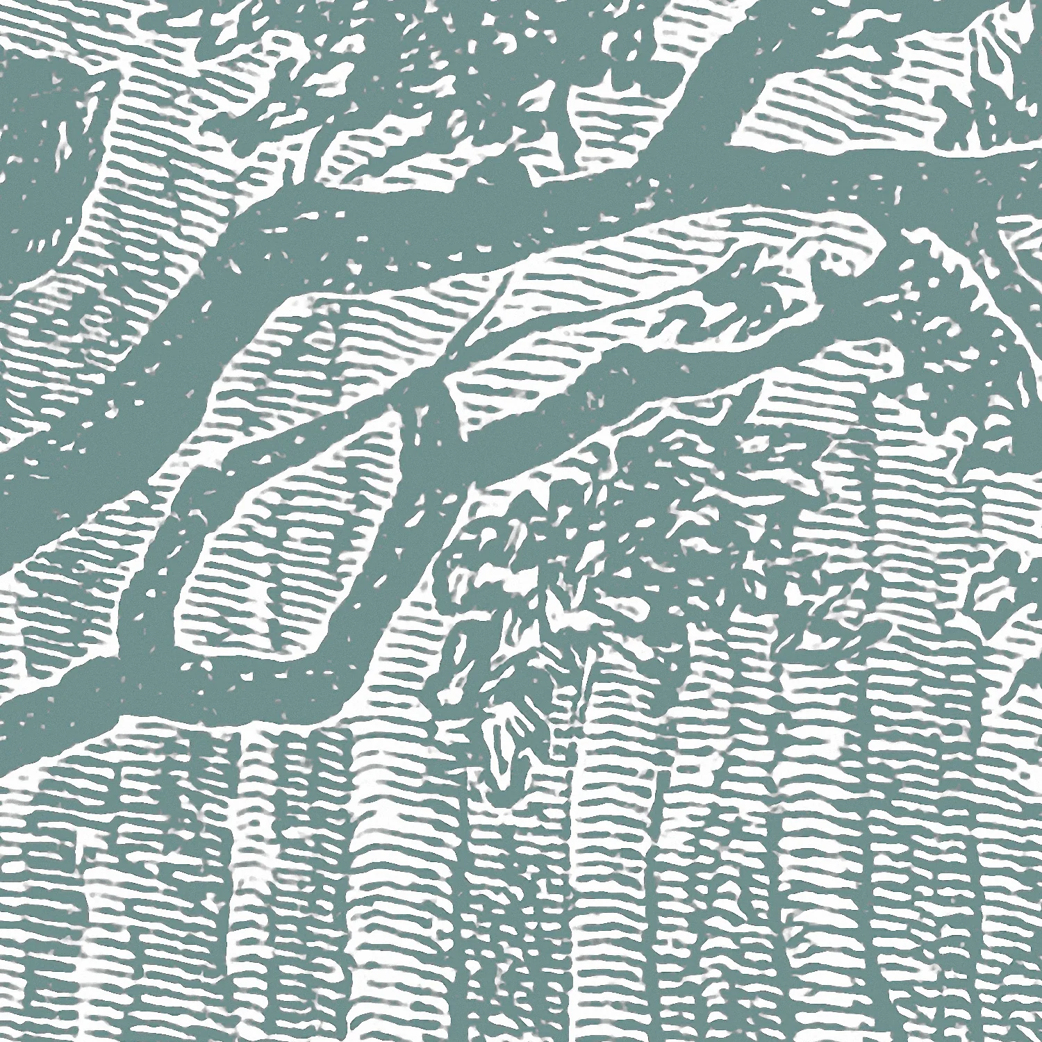 Papier Peint Panoramique Brocéliande - Vert De Gris - Image 4