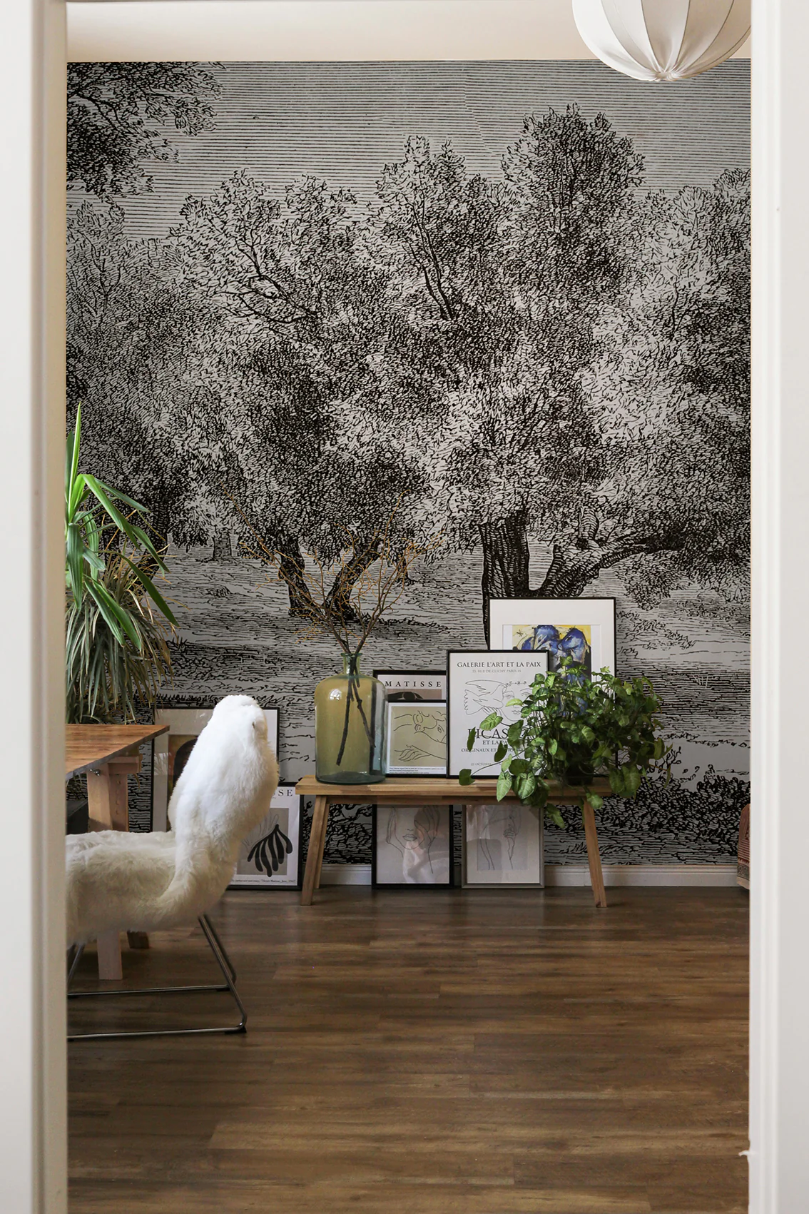 Papier Peint Panoramique Capri - Noir - Image 4