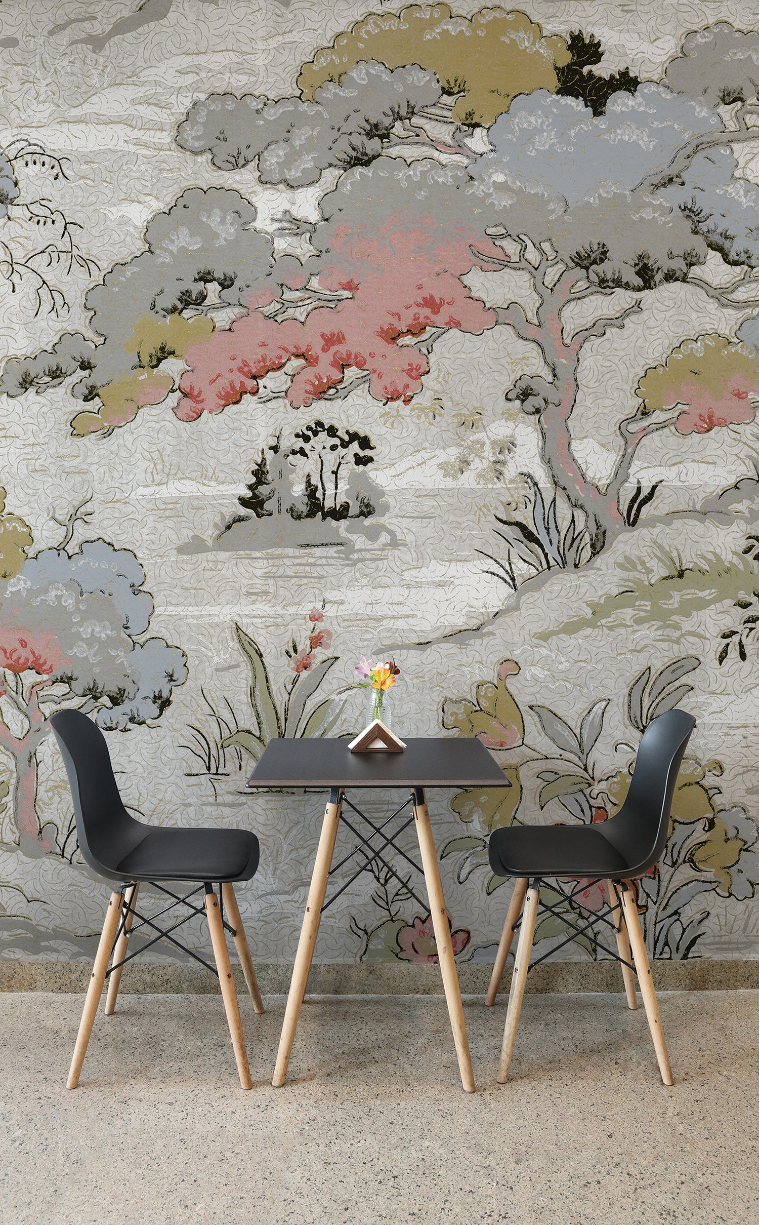 Papier Peint Panoramique Chinoiserie - Multicolore - Image 2