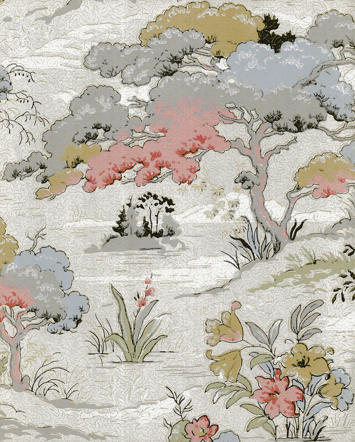 Papier Peint Panoramique Chinoiserie - Multicolore - Image 4