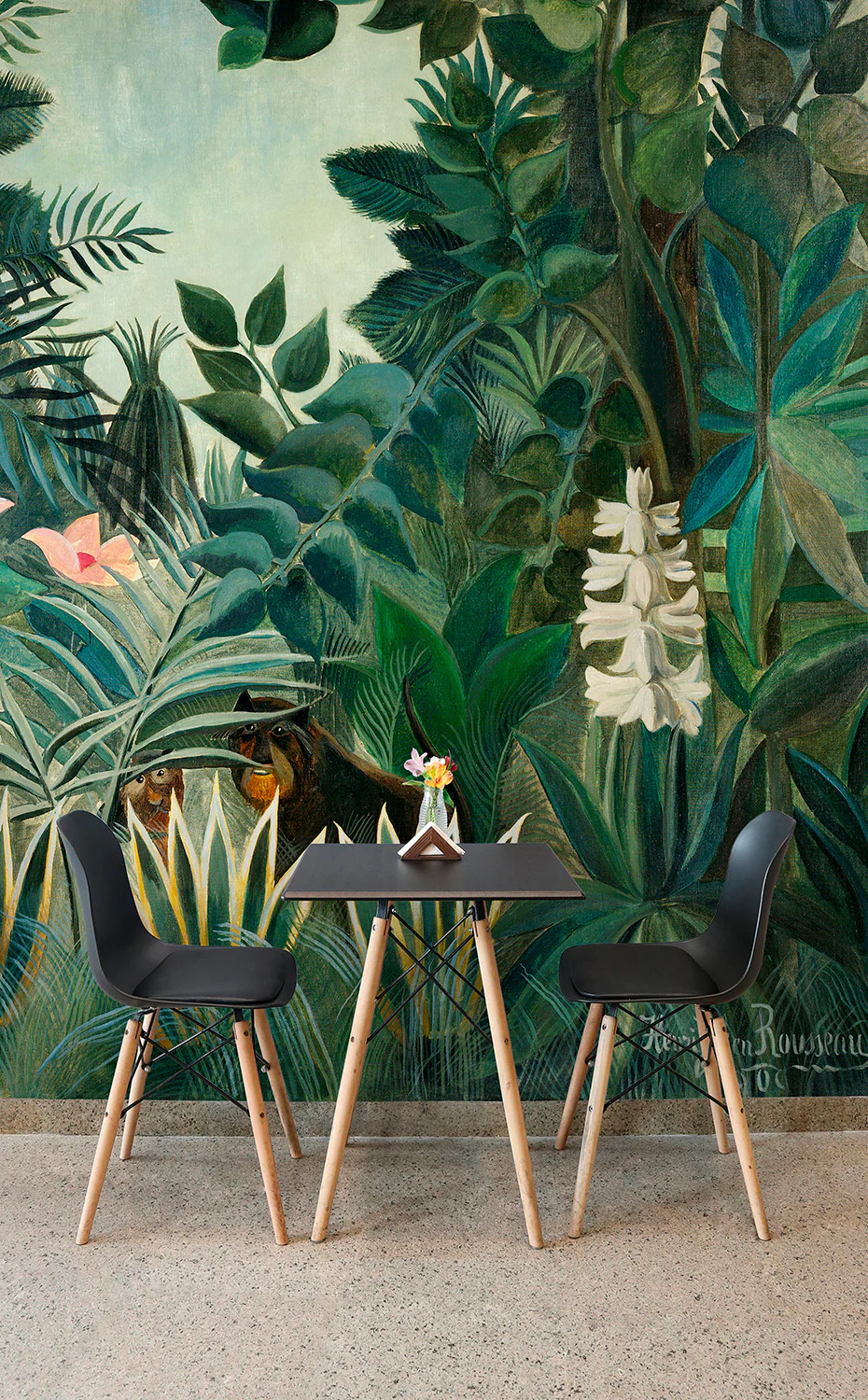 Papier Peint Panoramique Equatorial Jungle (Hj Rousseau) - Multicolore - Image 4