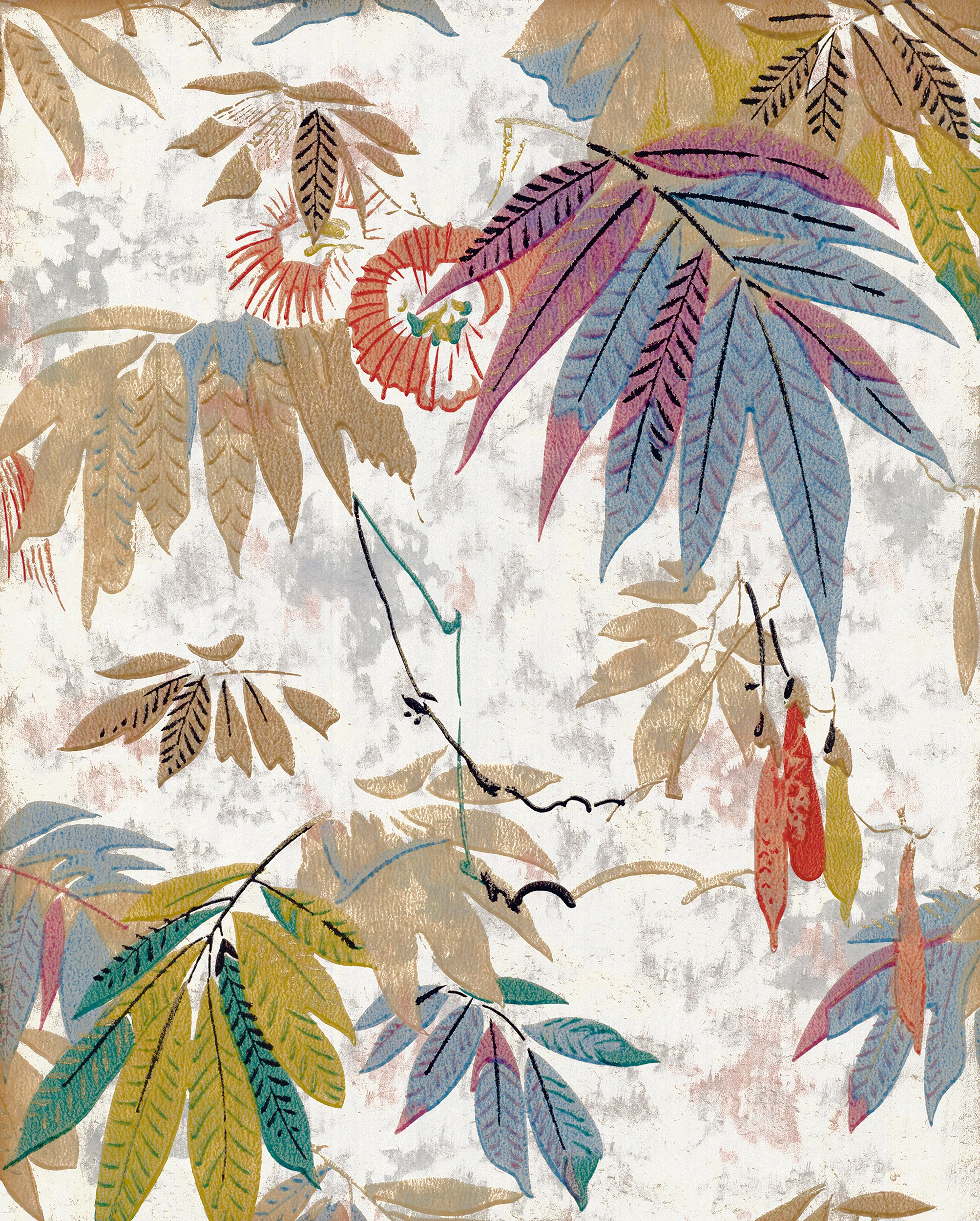 Papier Peint Panoramique Foliage - Multicolore - Image 6
