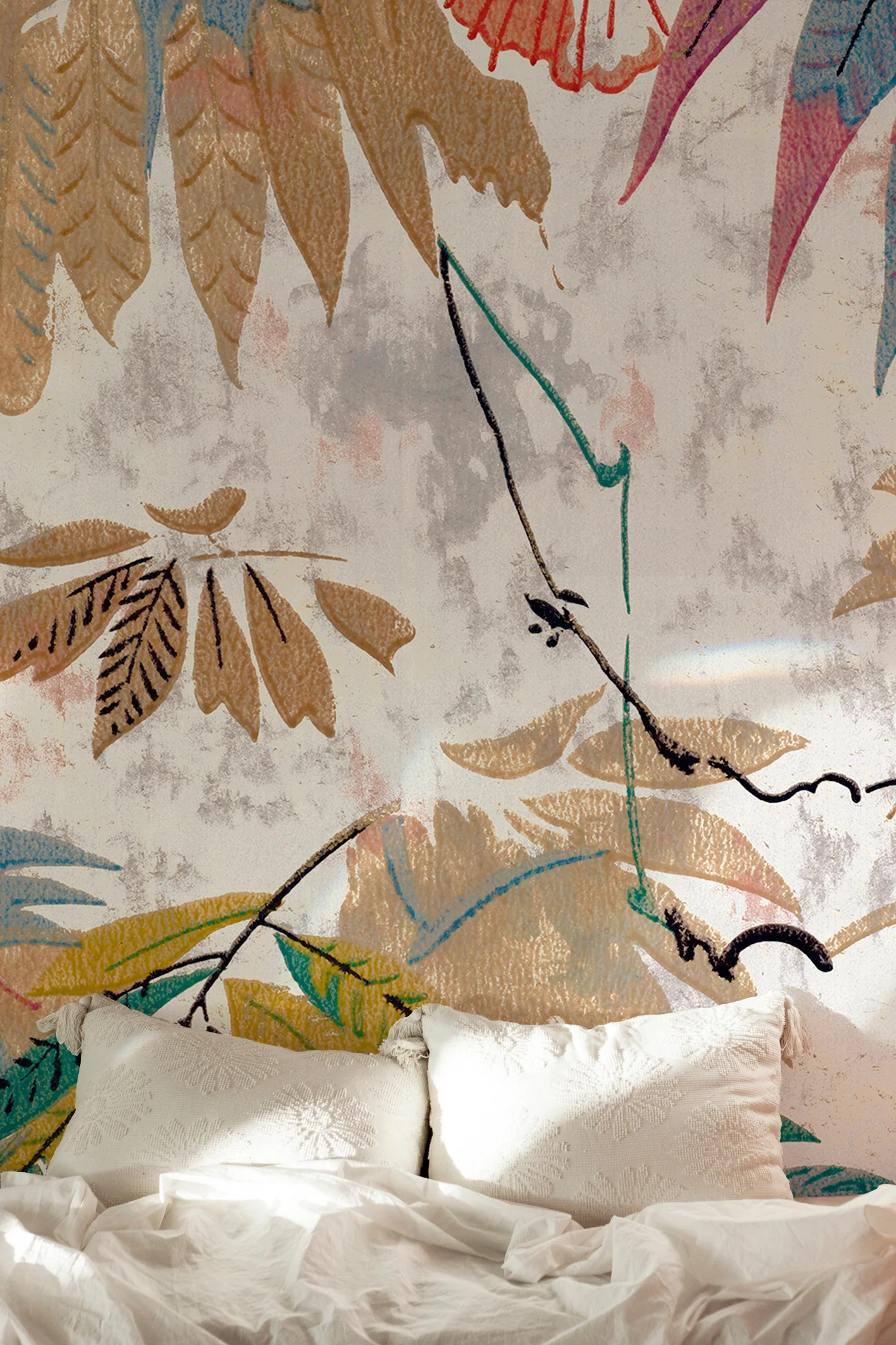 Papier Peint Panoramique Foliage - Multicolore - Image 7