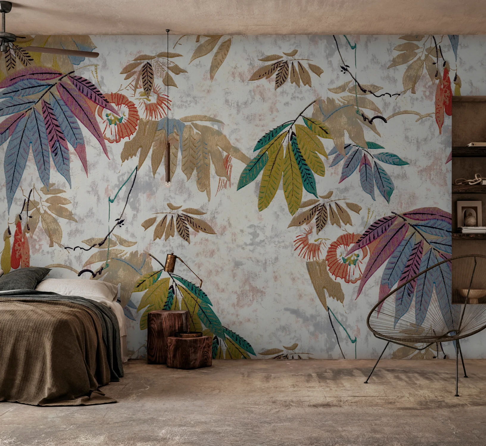 Papier Peint Panoramique Foliage Xl - Multicolore - Image 4