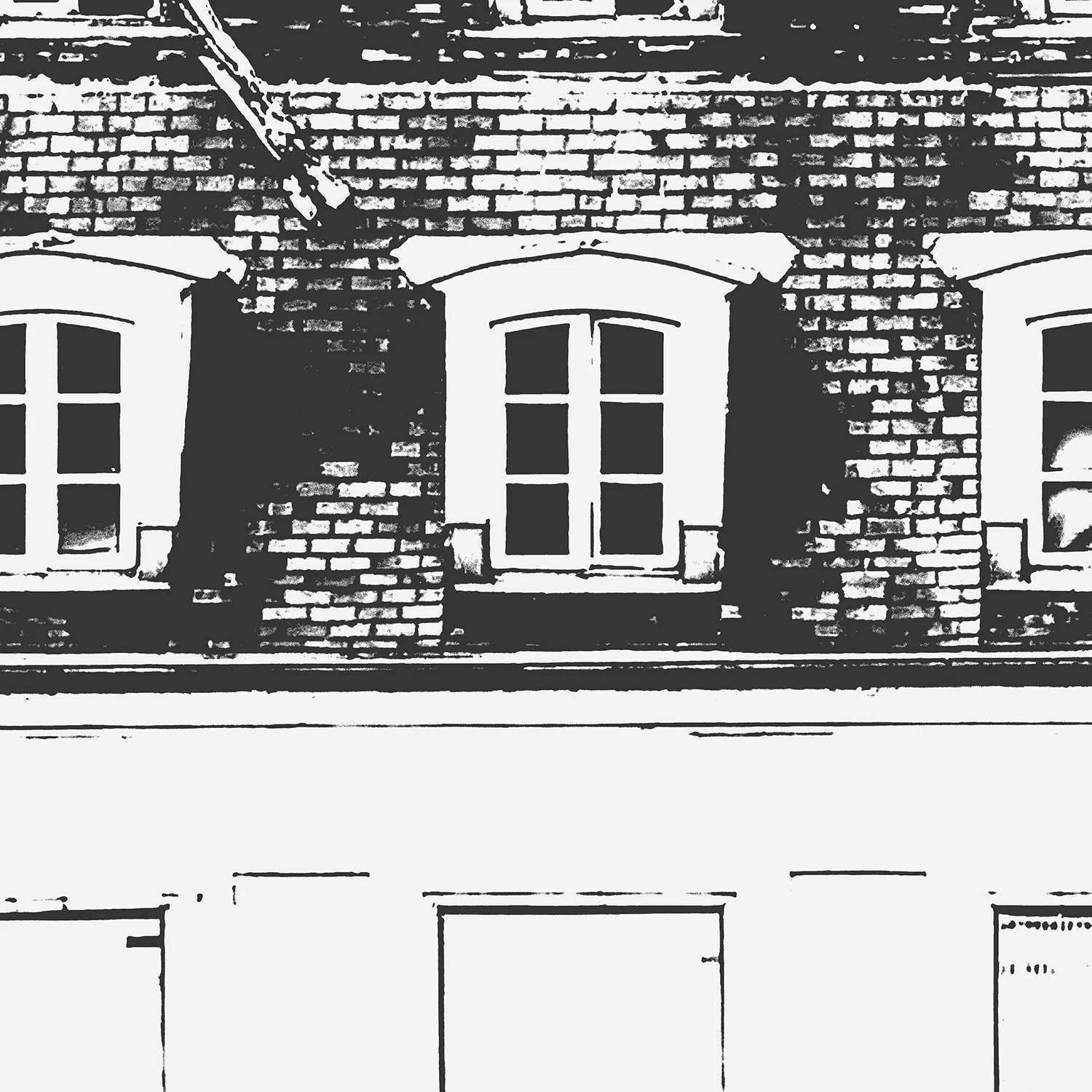 Papier Peint Panoramique Grands Boulevards - Noir - Image 6