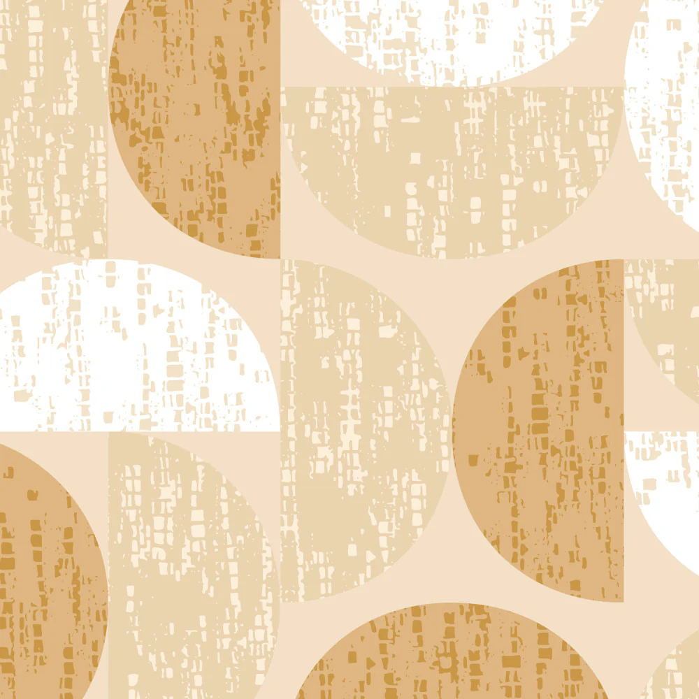 Papier Peint Panoramique Groove - Ocre - Ocre - Image 2