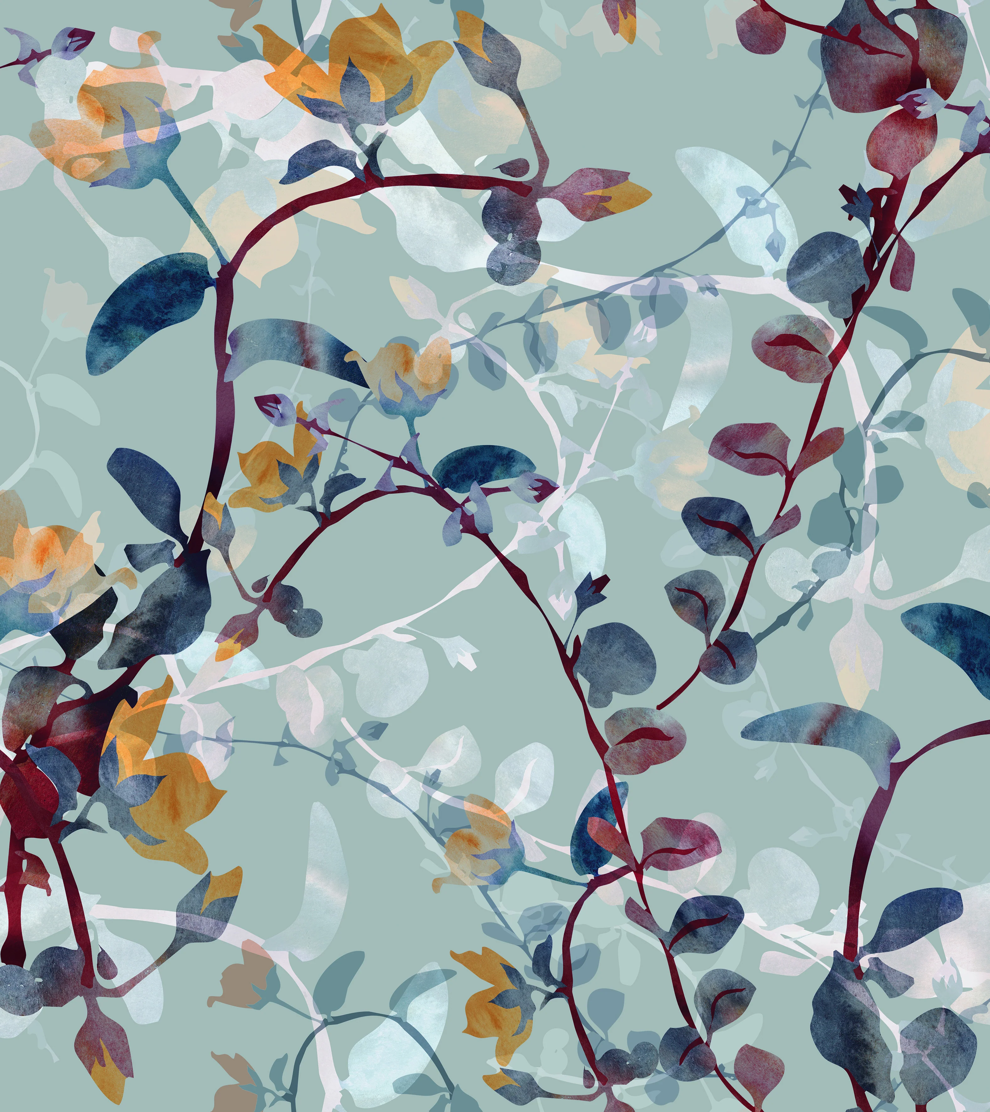 Papier Peint Panoramique Ivy - Multicolore - Image 3